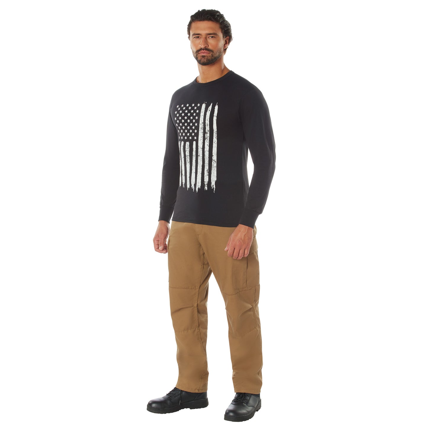 Rothco US Flag Long Sleeve T-Shirt