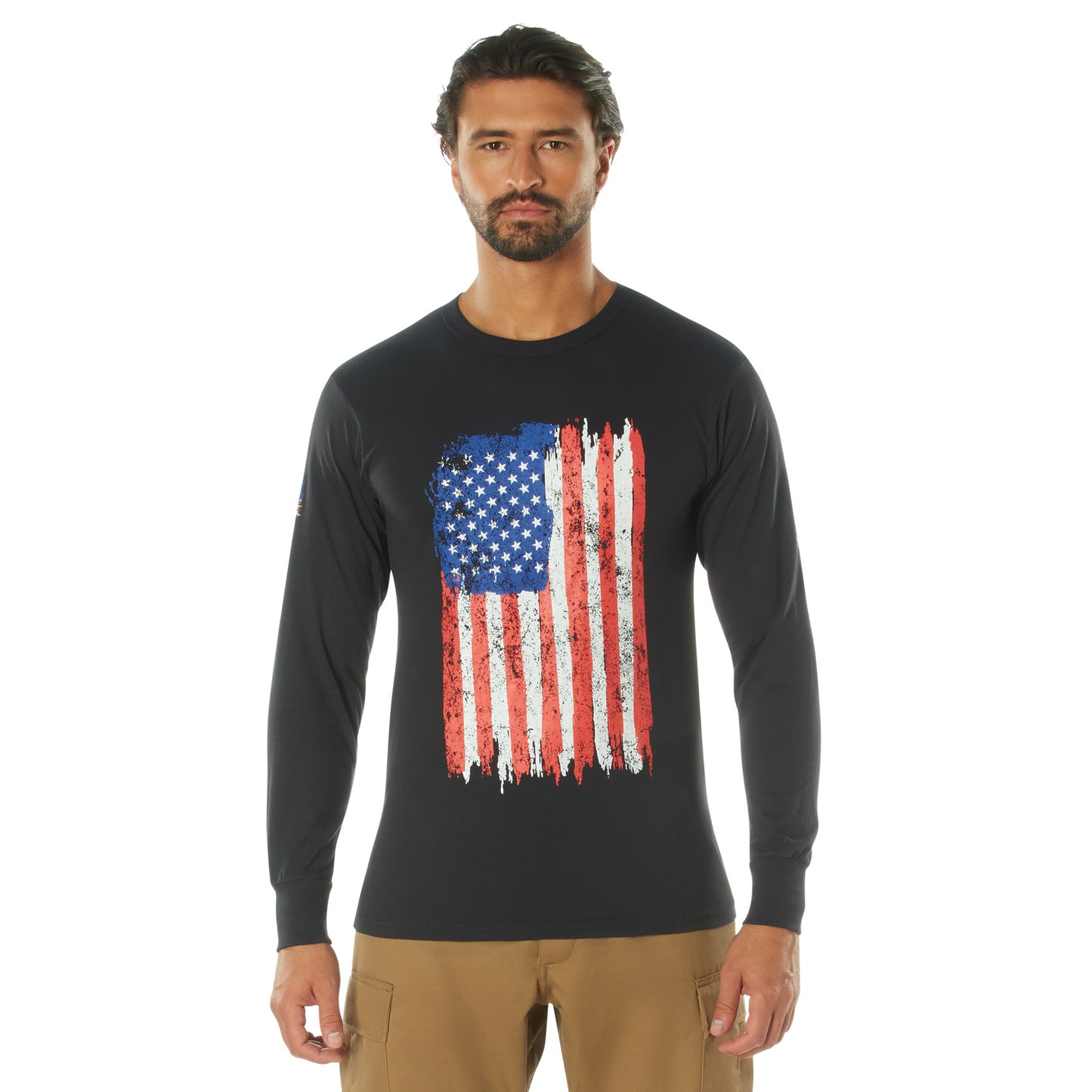 Rothco US Flag Long Sleeve T-Shirt