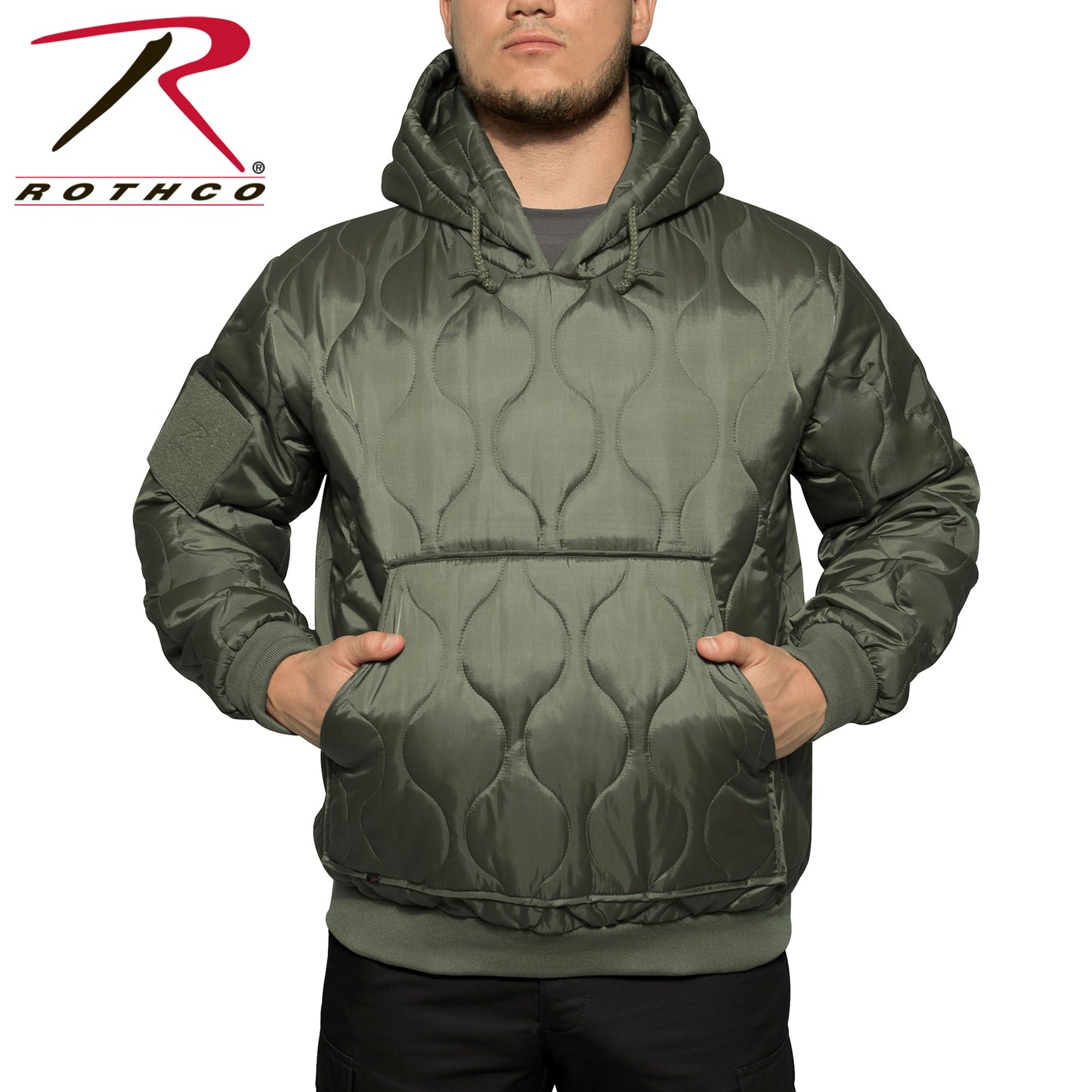 Rothco Quilted Woobie Hooded Sweatshirt