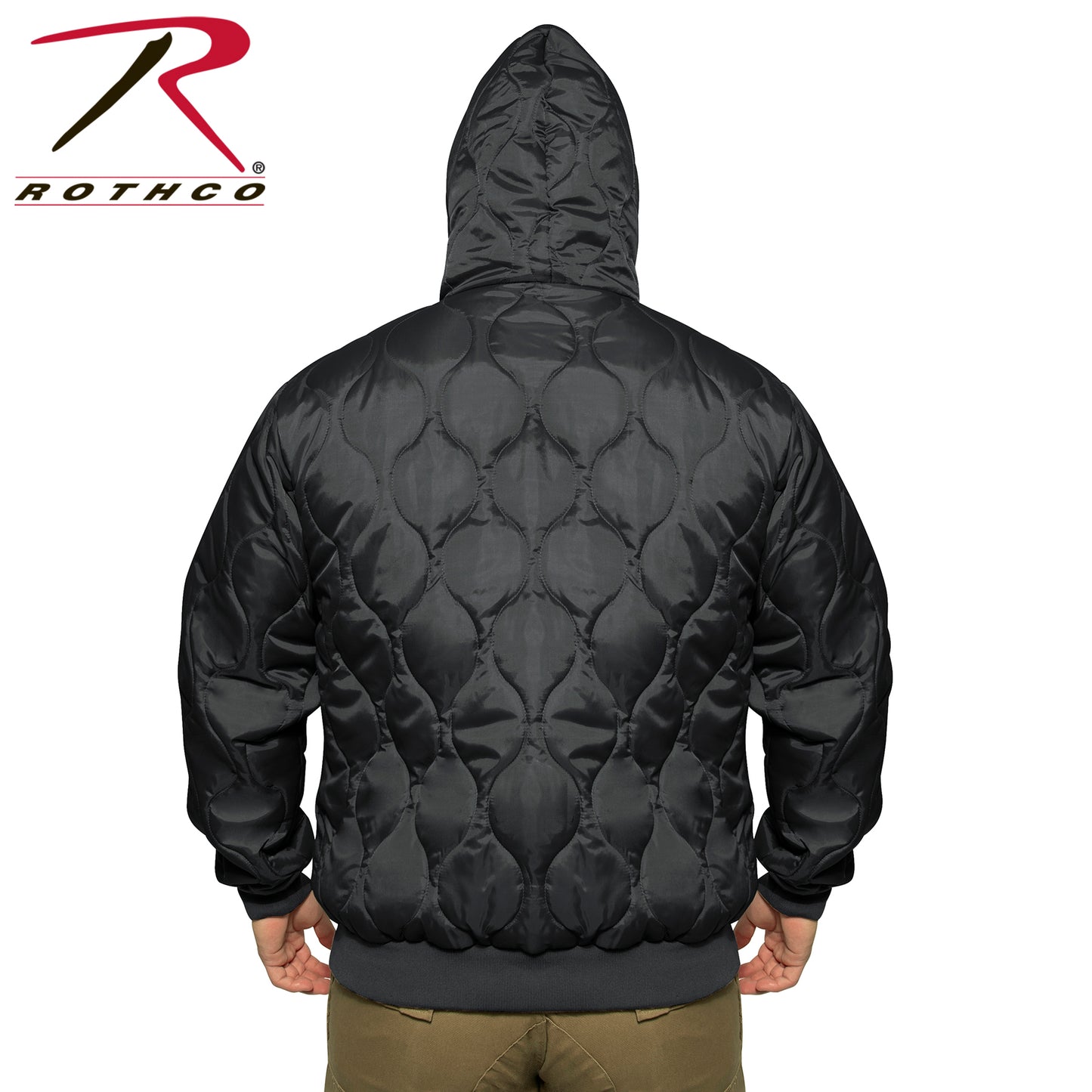 Rothco Quilted Woobie Hooded Sweatshirt