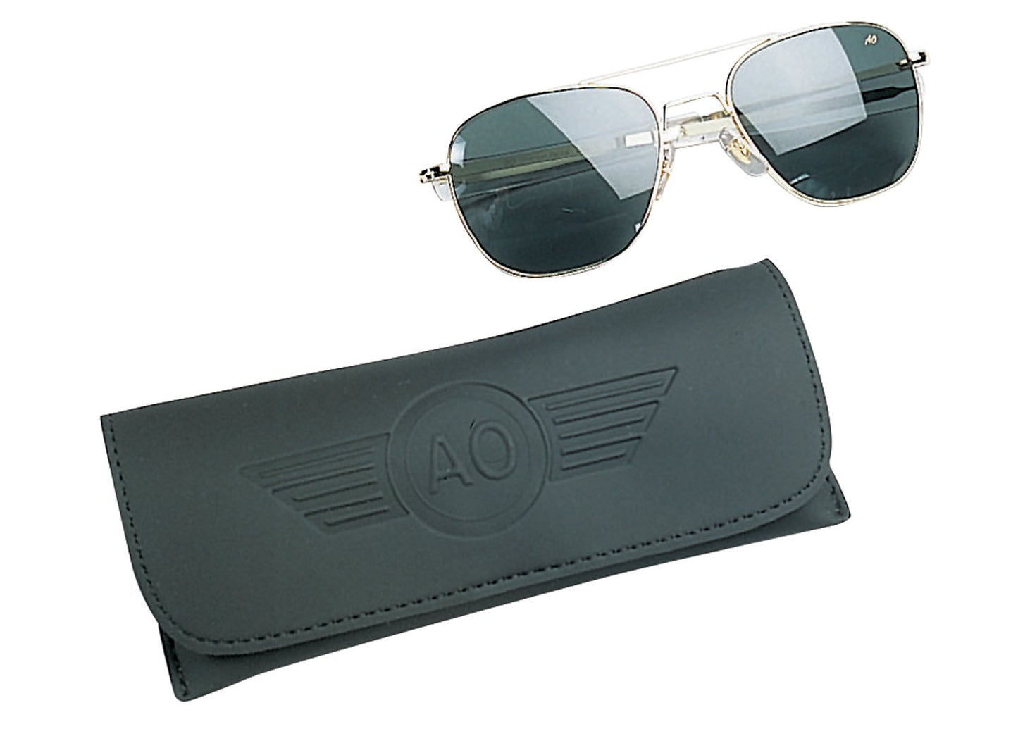 AO Eyewear 55MM Polarized Pilot Sunglasses