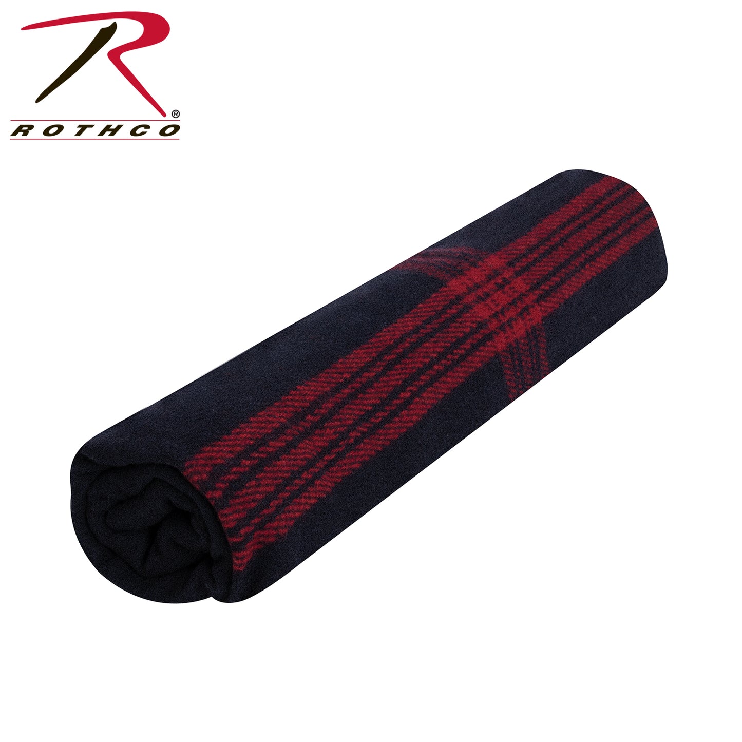 Rothco Striped Outdoor Wool Blanket