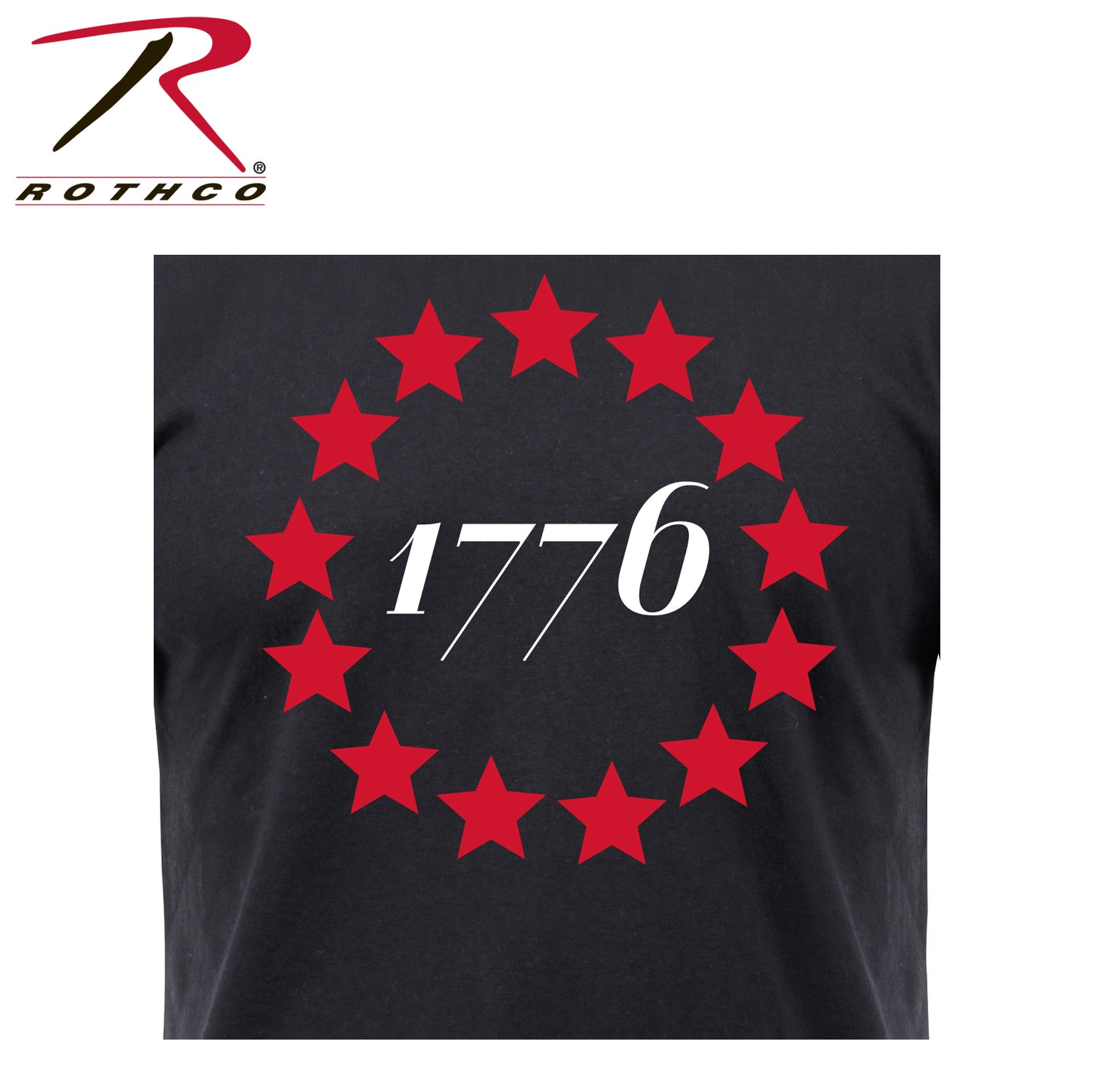 Rothco 1776 T-Shirt - Black