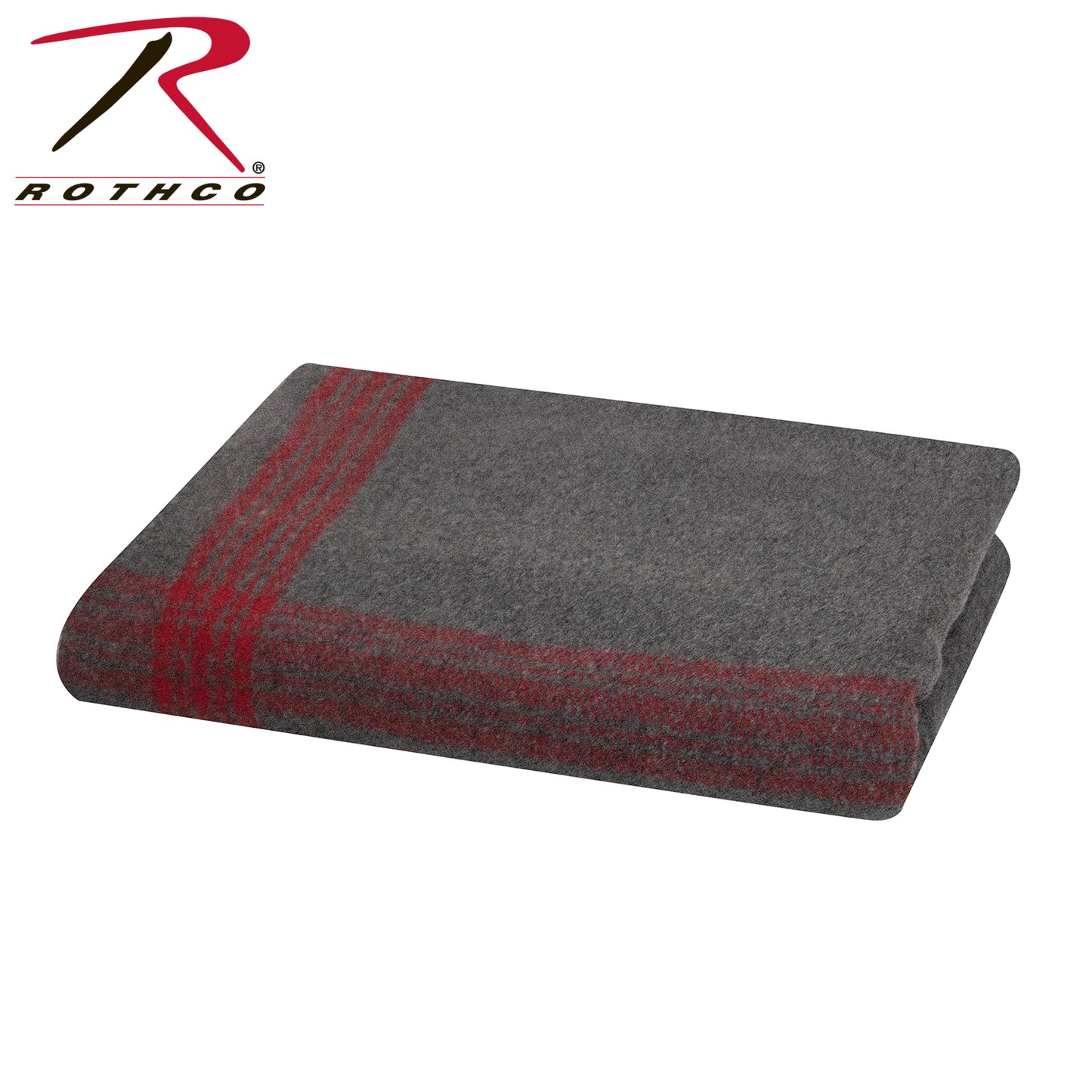 Rothco Striped Outdoor Wool Blanket