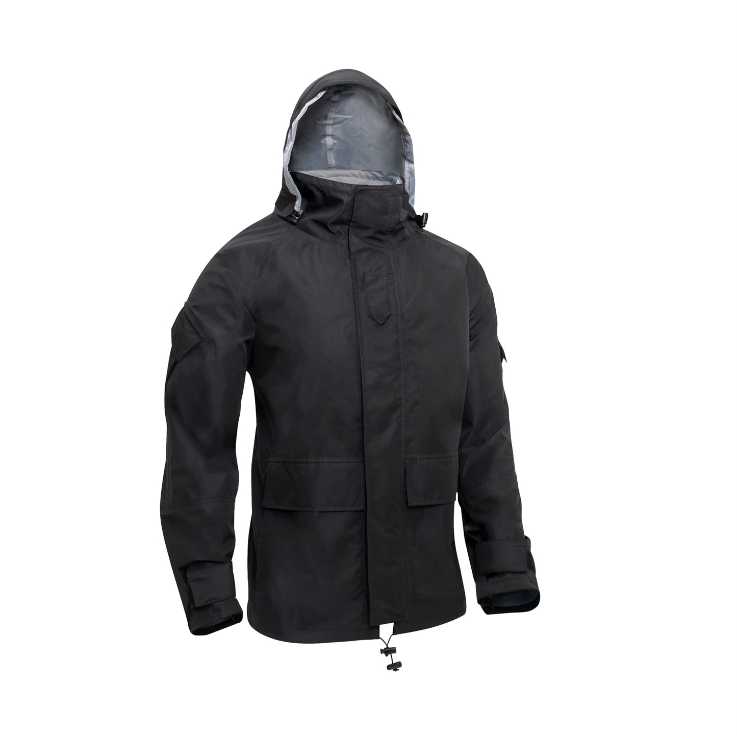 Rothco Hard Shell Waterproof Jacket - Black