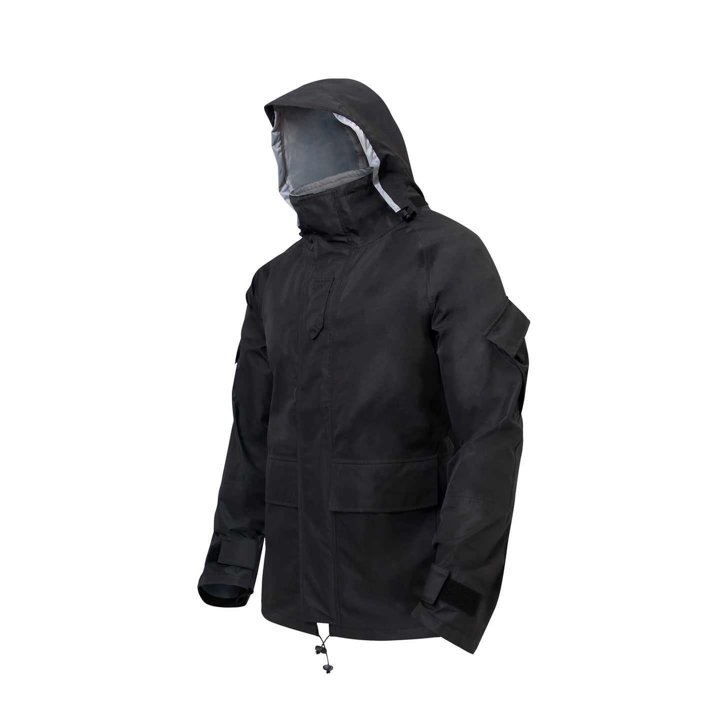 Rothco Hard Shell Waterproof Jacket - Black