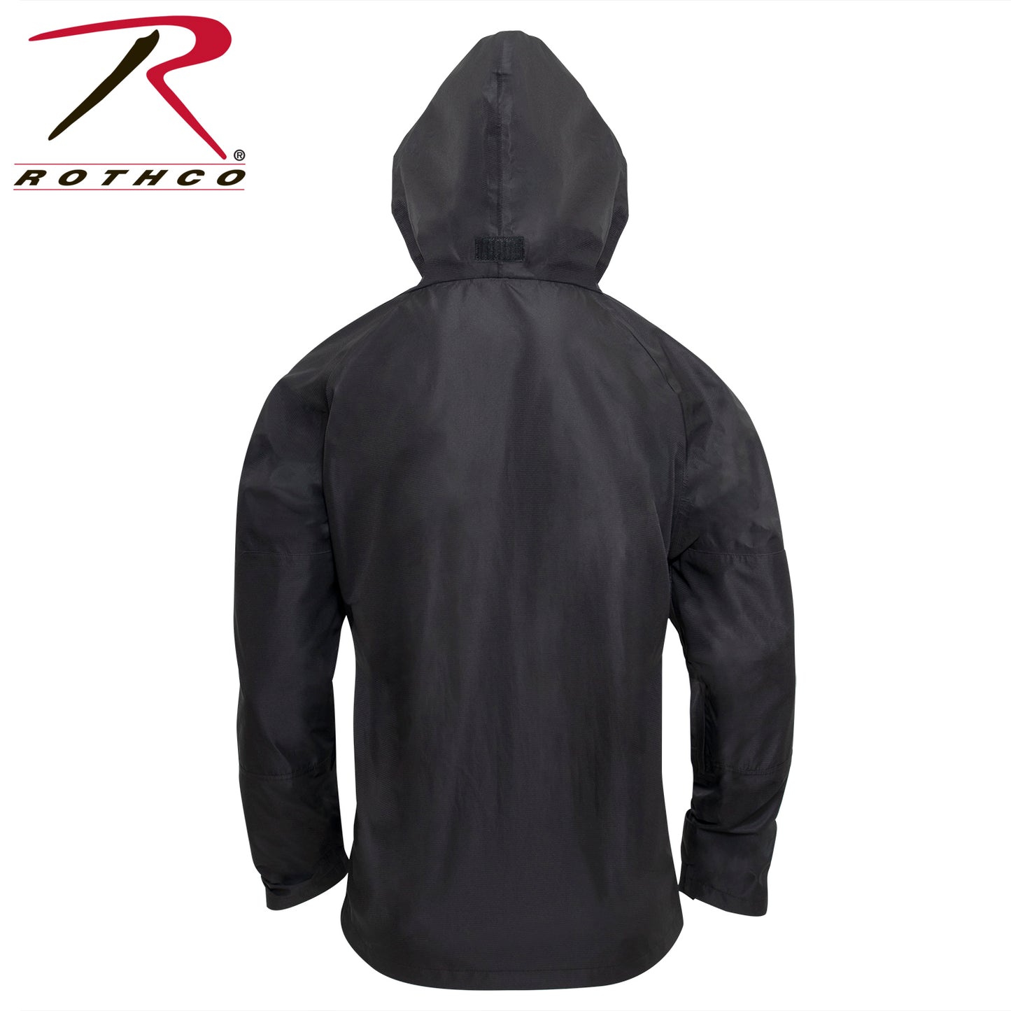 Rothco Hard Shell Waterproof Jacket - Black