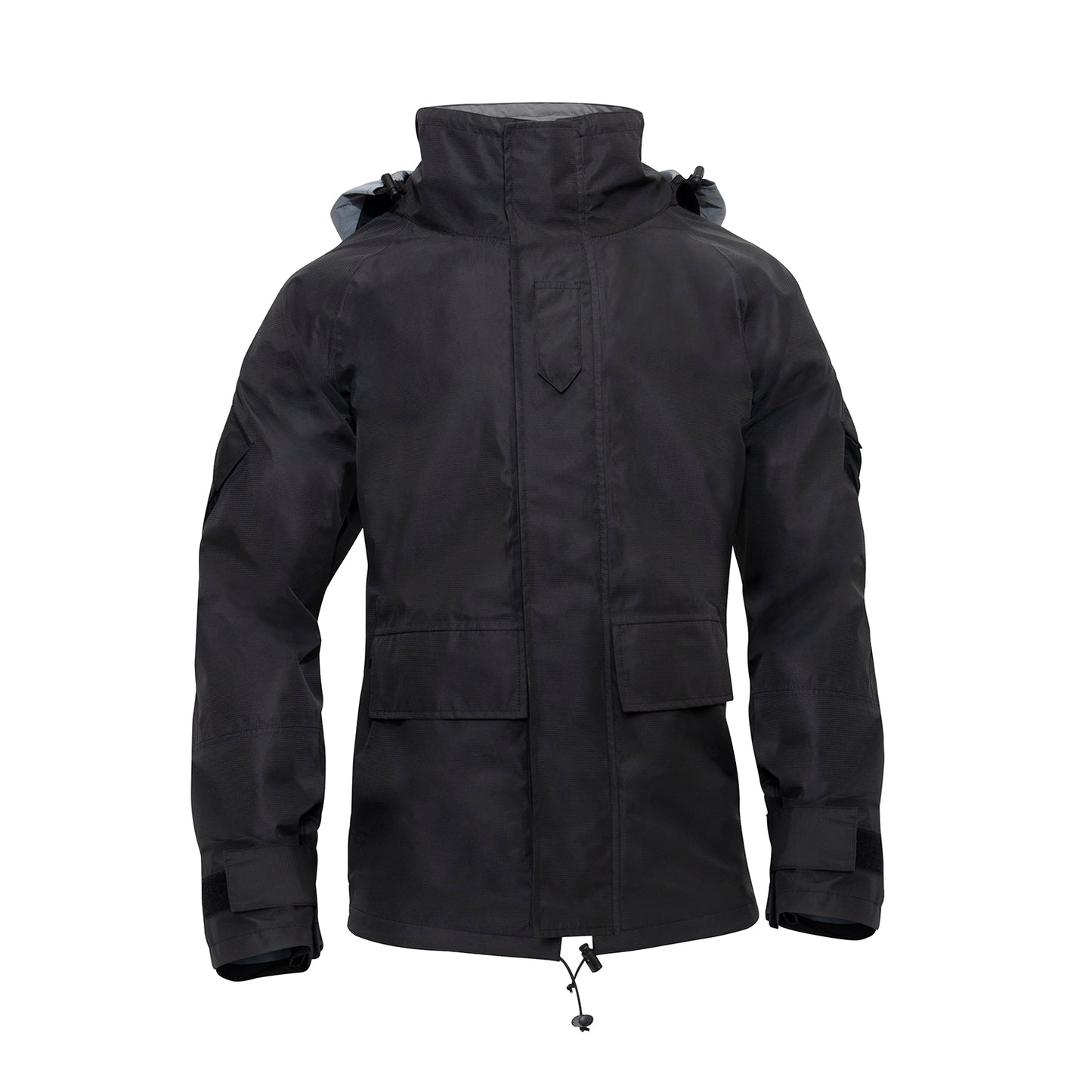 Rothco Hard Shell Waterproof Jacket - Black