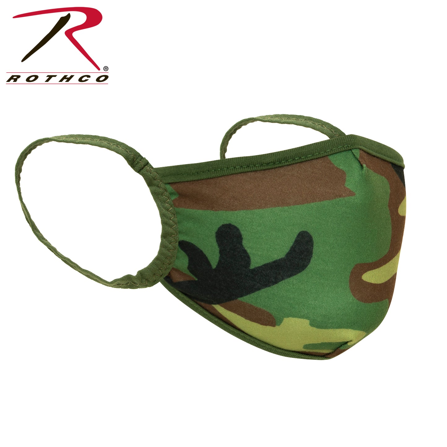 Rothco Camo 3-Layer Polyester Face Mask