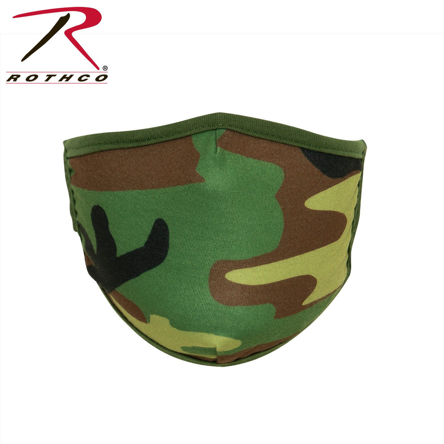 Rothco Camo 3-Layer Polyester Face Mask