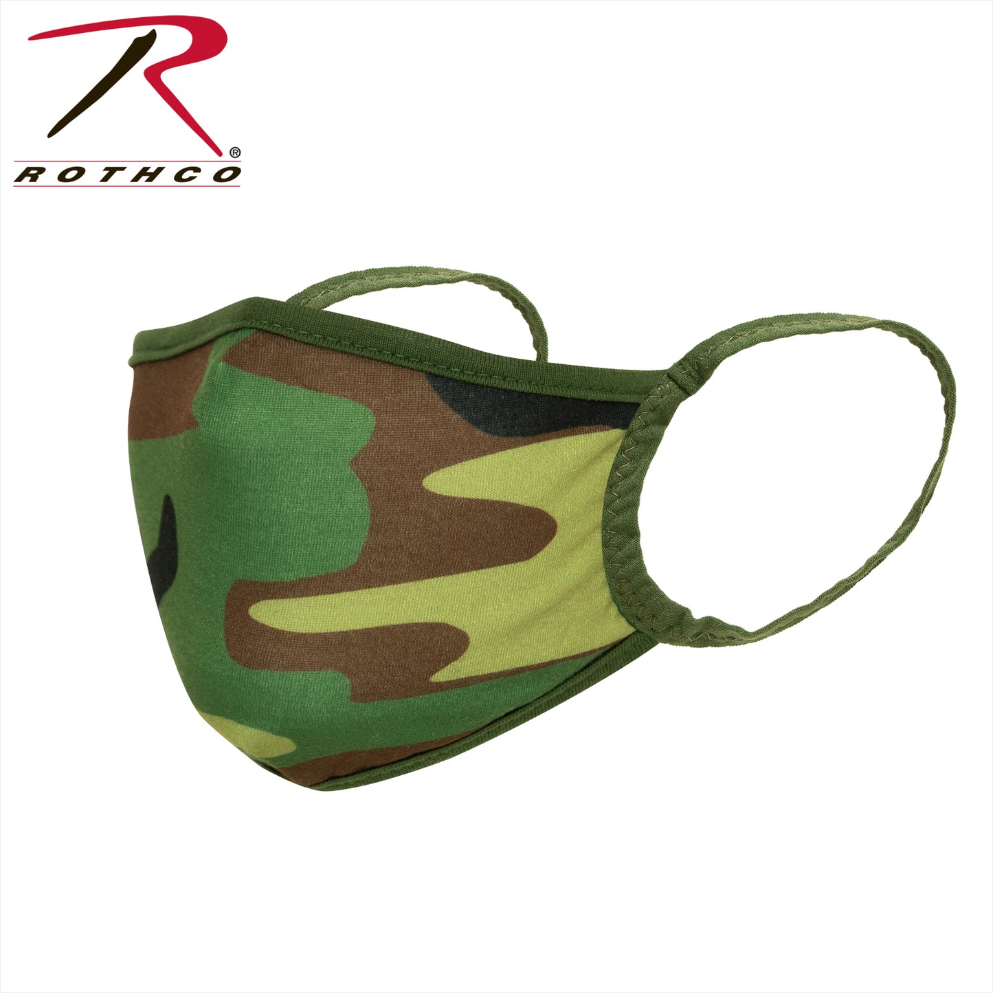 Rothco Camo 3-Layer Polyester Face Mask