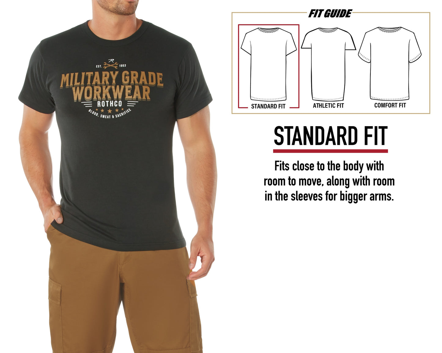 Rothco Military Grade Workwear Graphic T-Shirt