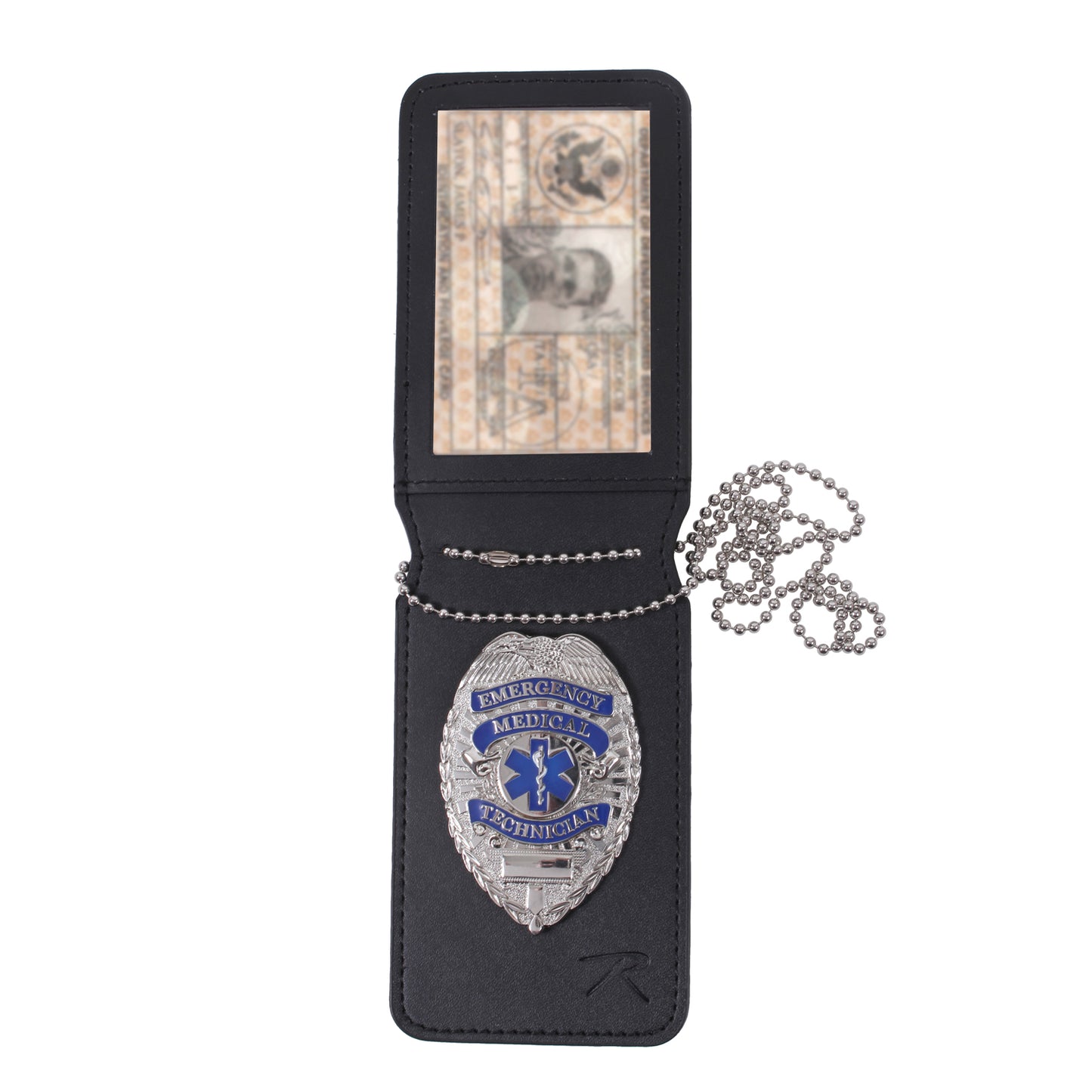 Rothco Universal Leather Badge & ID Holder