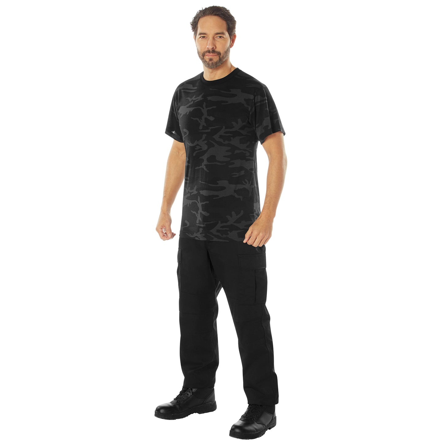 Rothco Midnight Camo Moisture Wicking T-Shirt