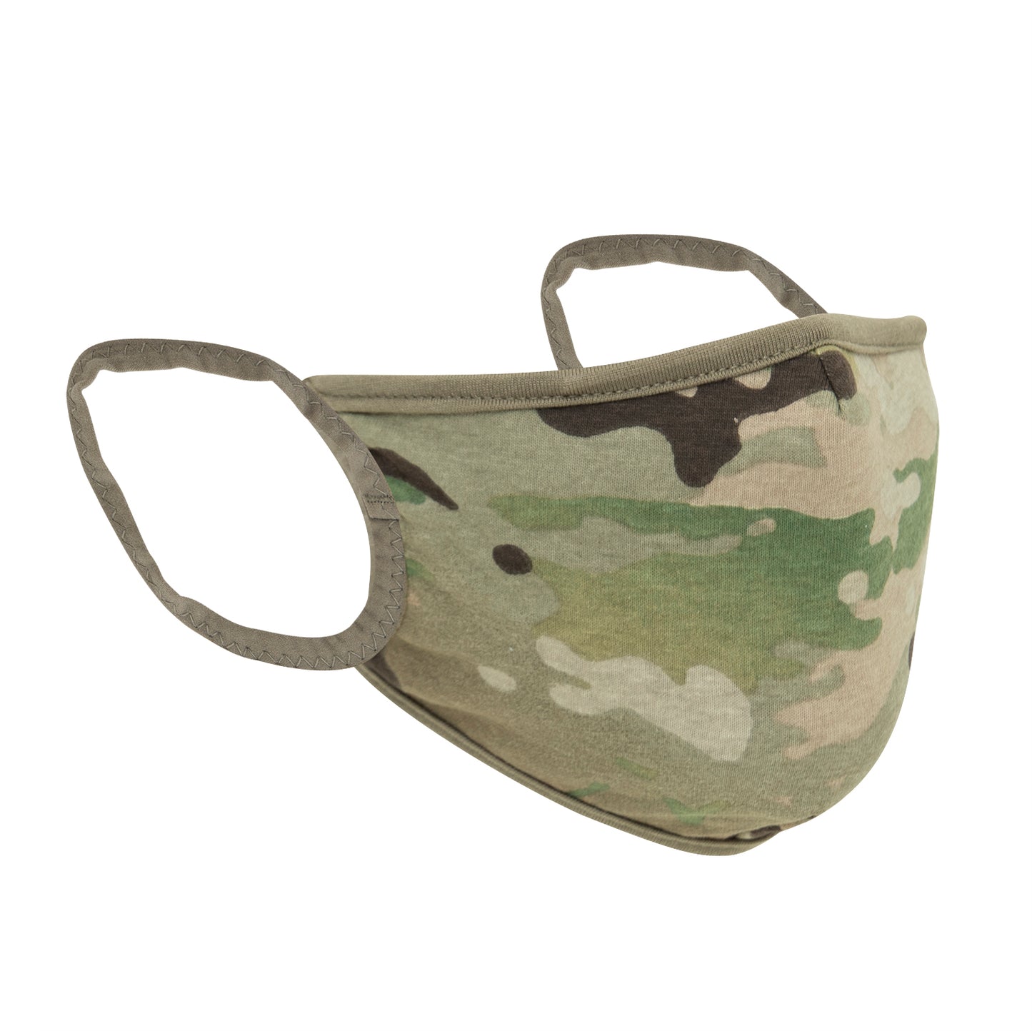 Rothco MultiCam Reusable 3-Layer Face Mask - Reversible MultiCam / Coyote