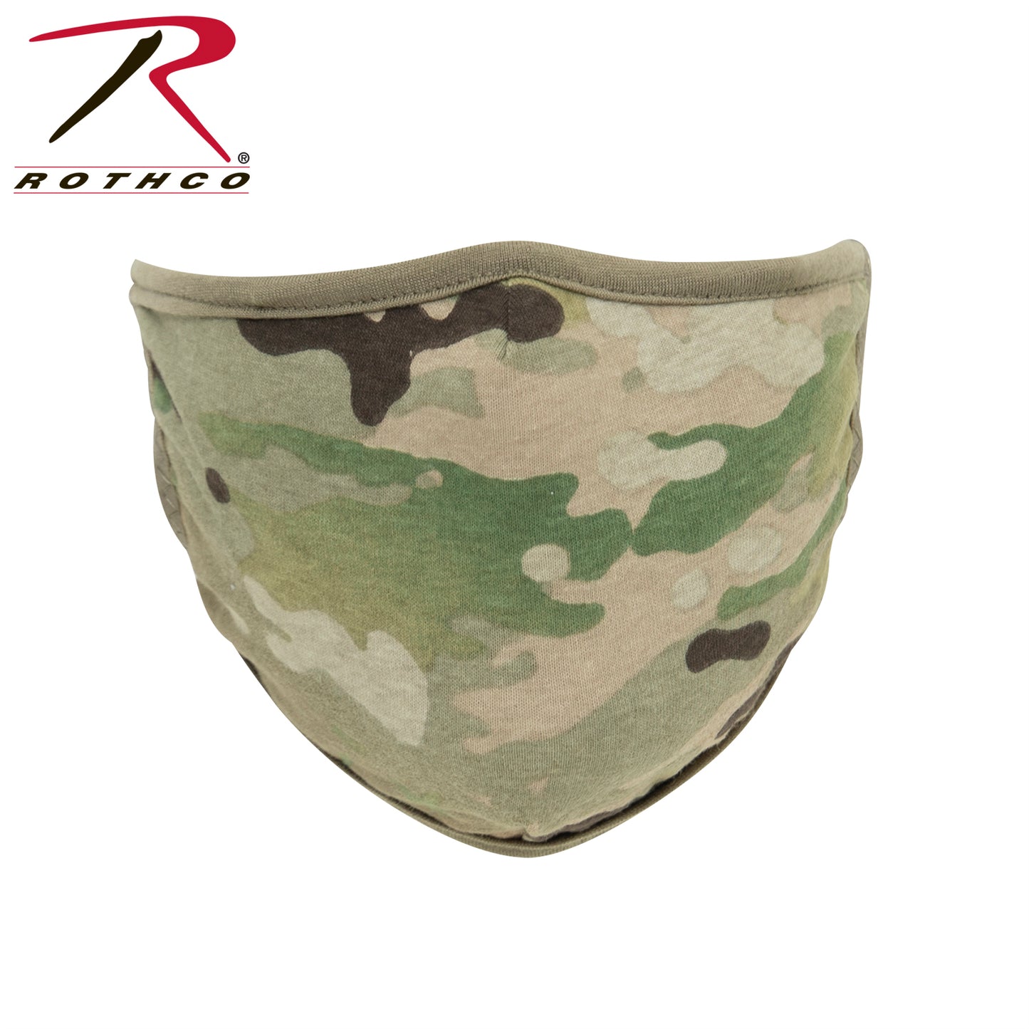 Rothco MultiCam Reusable 3-Layer Face Mask - Reversible MultiCam / Coyote