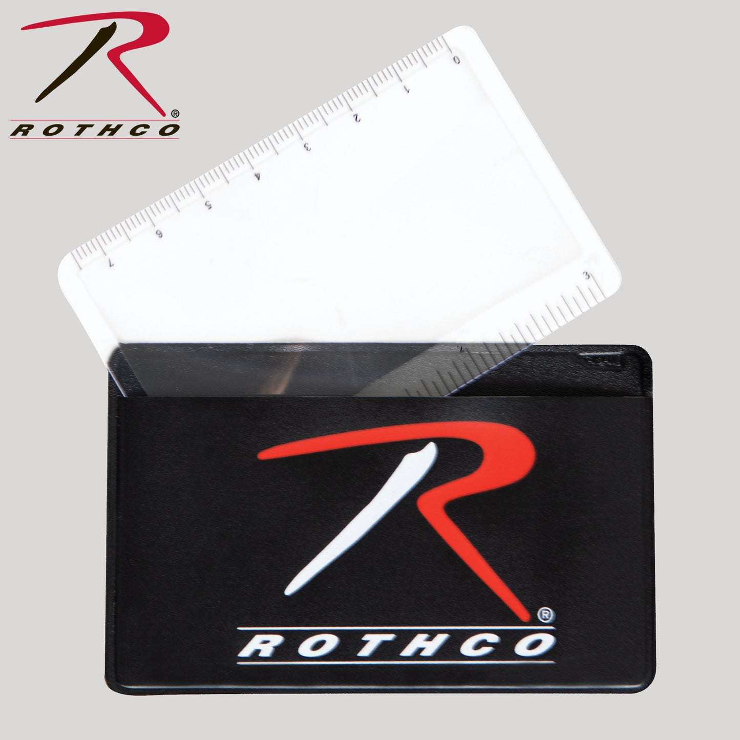 Rothco Survival Magnifying Card And Ruler