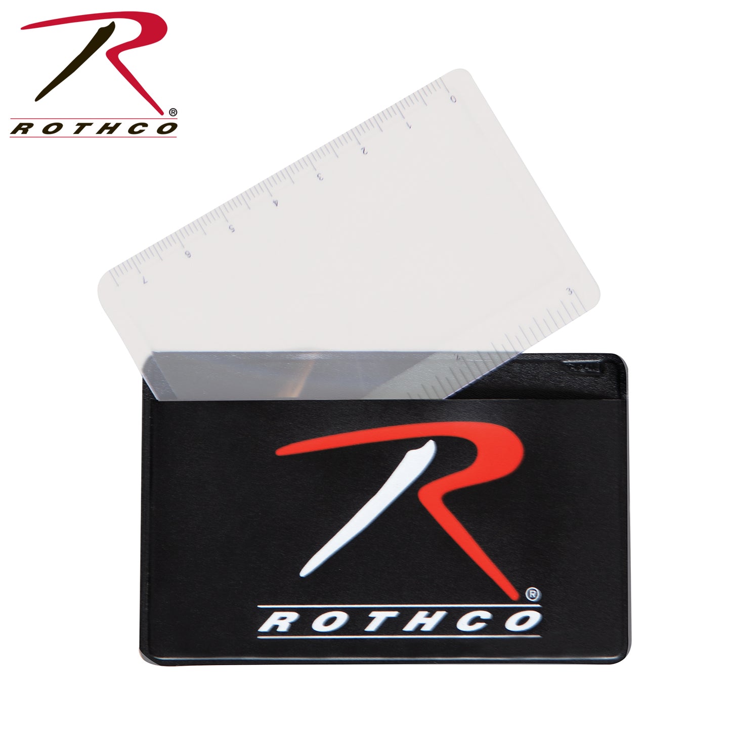 Rothco Survival Magnifying Card And Ruler