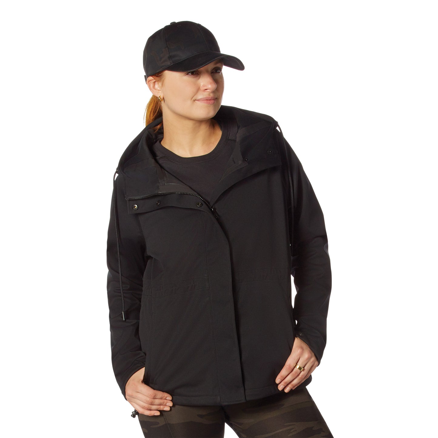 Rothco Womens Shadow Ops Waterproof Rain Jacket