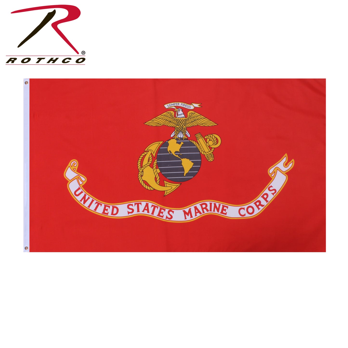 Rothco USMC Eagle, Globe and Anchor Flag - 3' x 5'