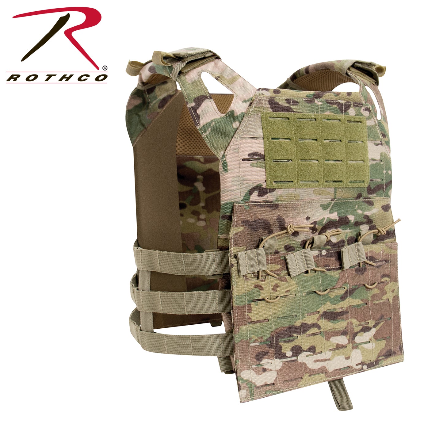 Rothco Laser Cut MOLLE Lightweight Armor Carrier Vest