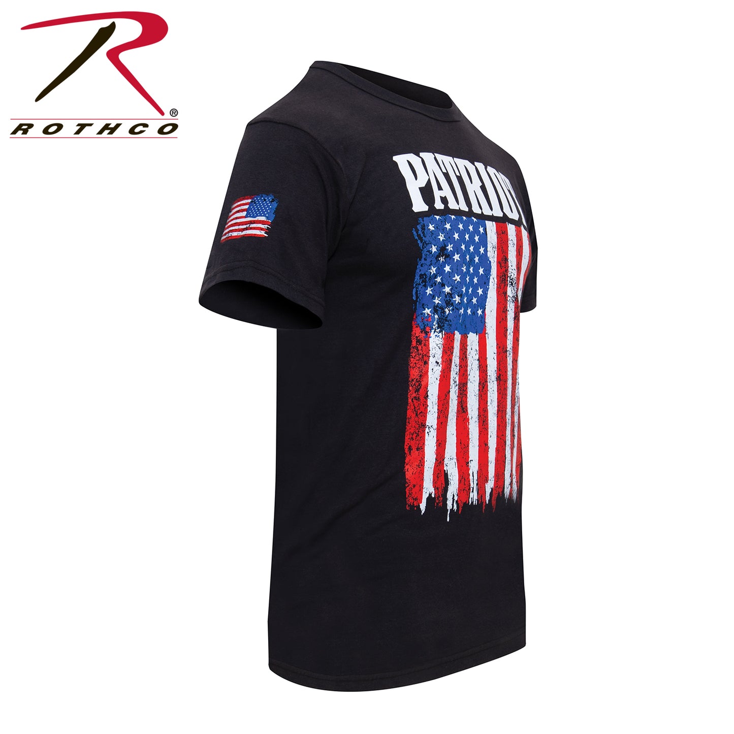 Rothco Patriot US Flag T-Shirt - Black