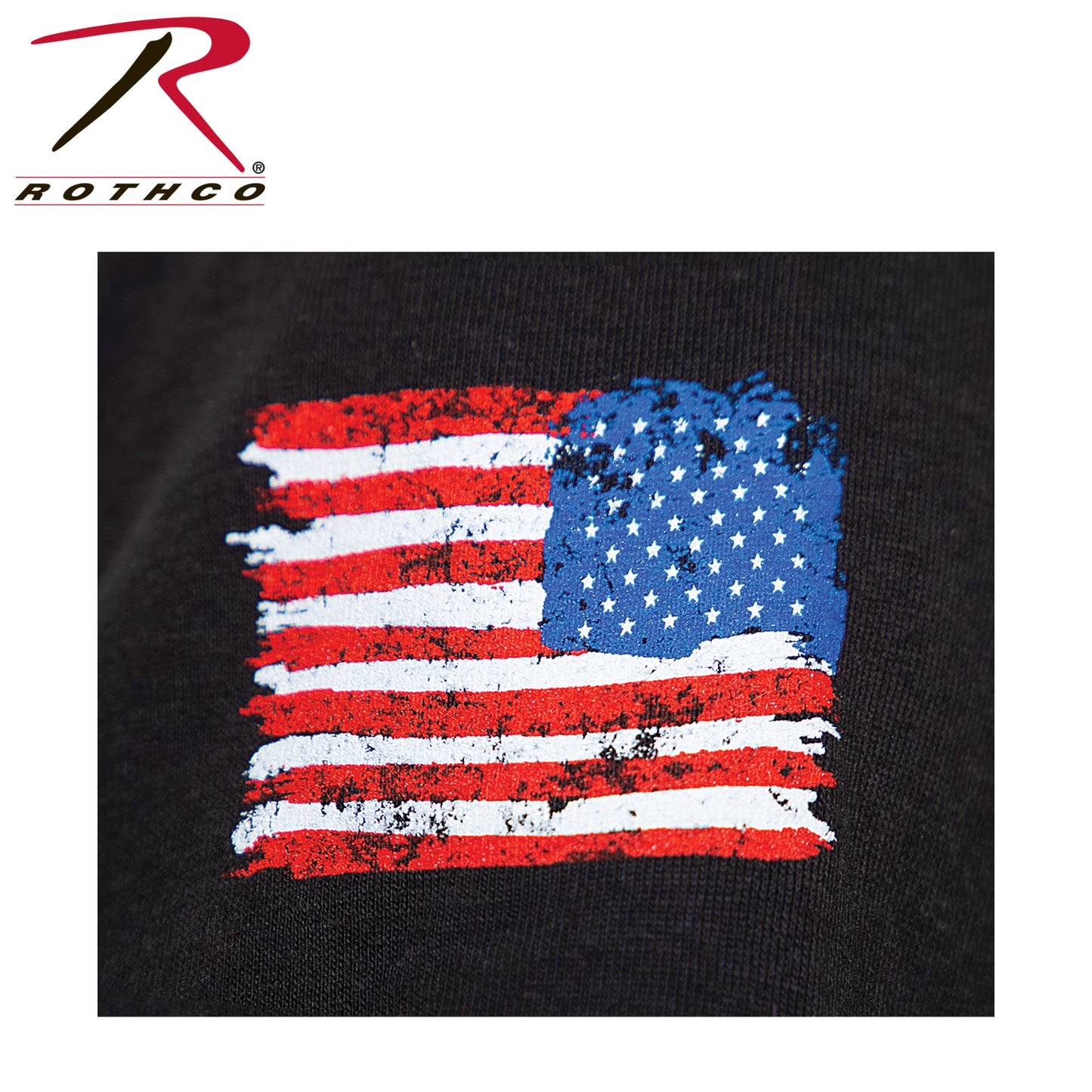 Rothco Patriot US Flag T-Shirt - Black