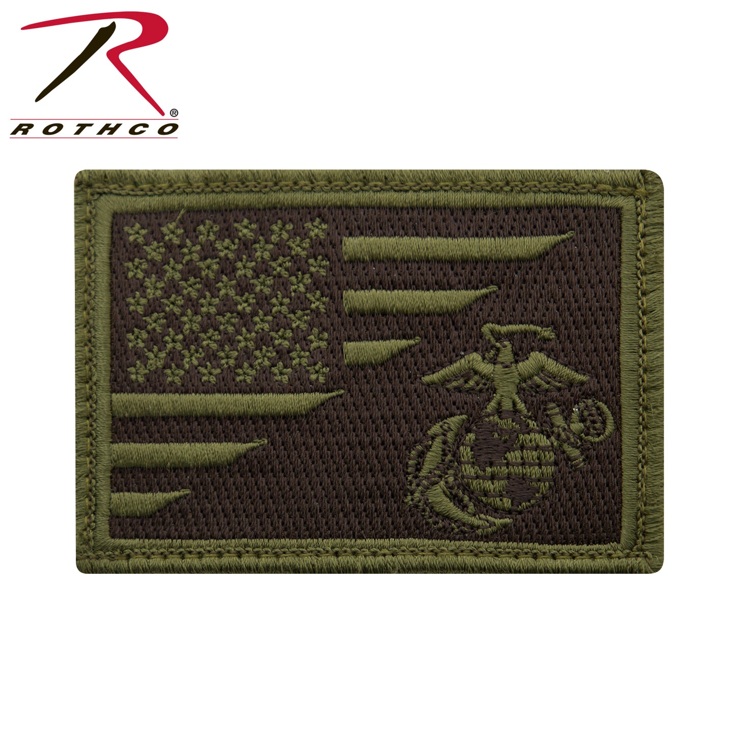 Rothco US Flag / USMC Eagle, Globe and Anchor Morale Patch