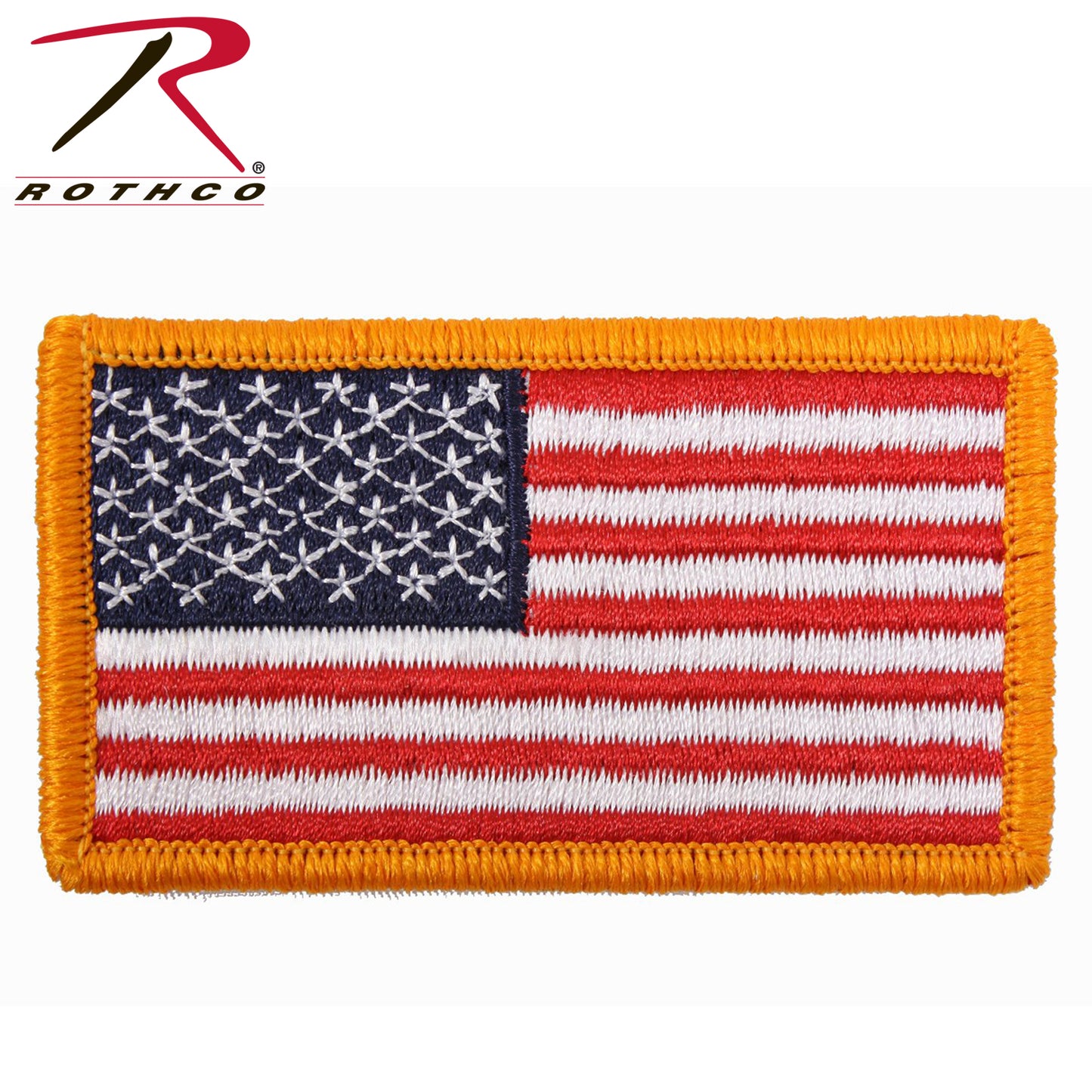 Rothco American Flag Patch - Hook Back