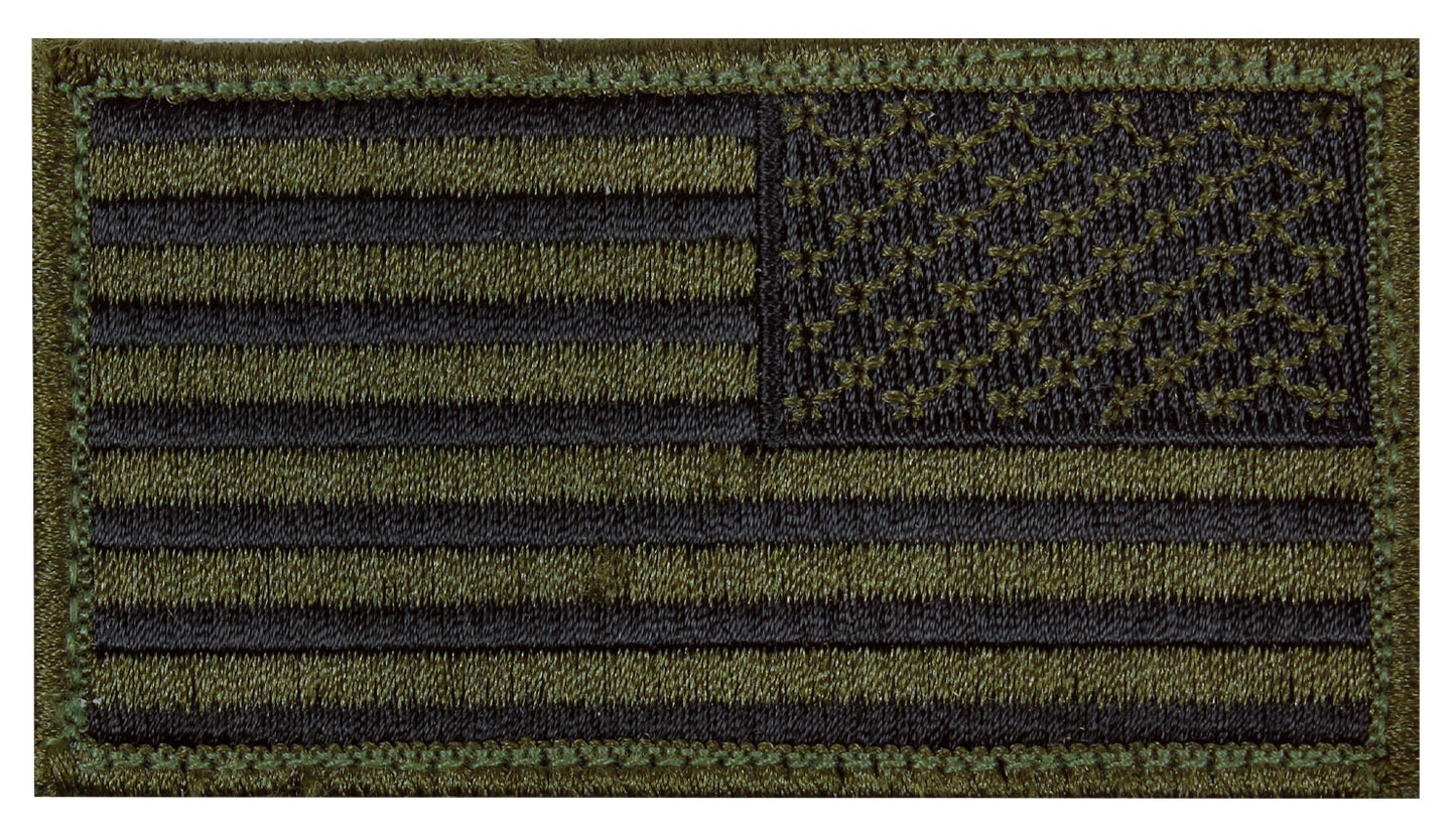 Rothco American Flag Patch - Hook Back