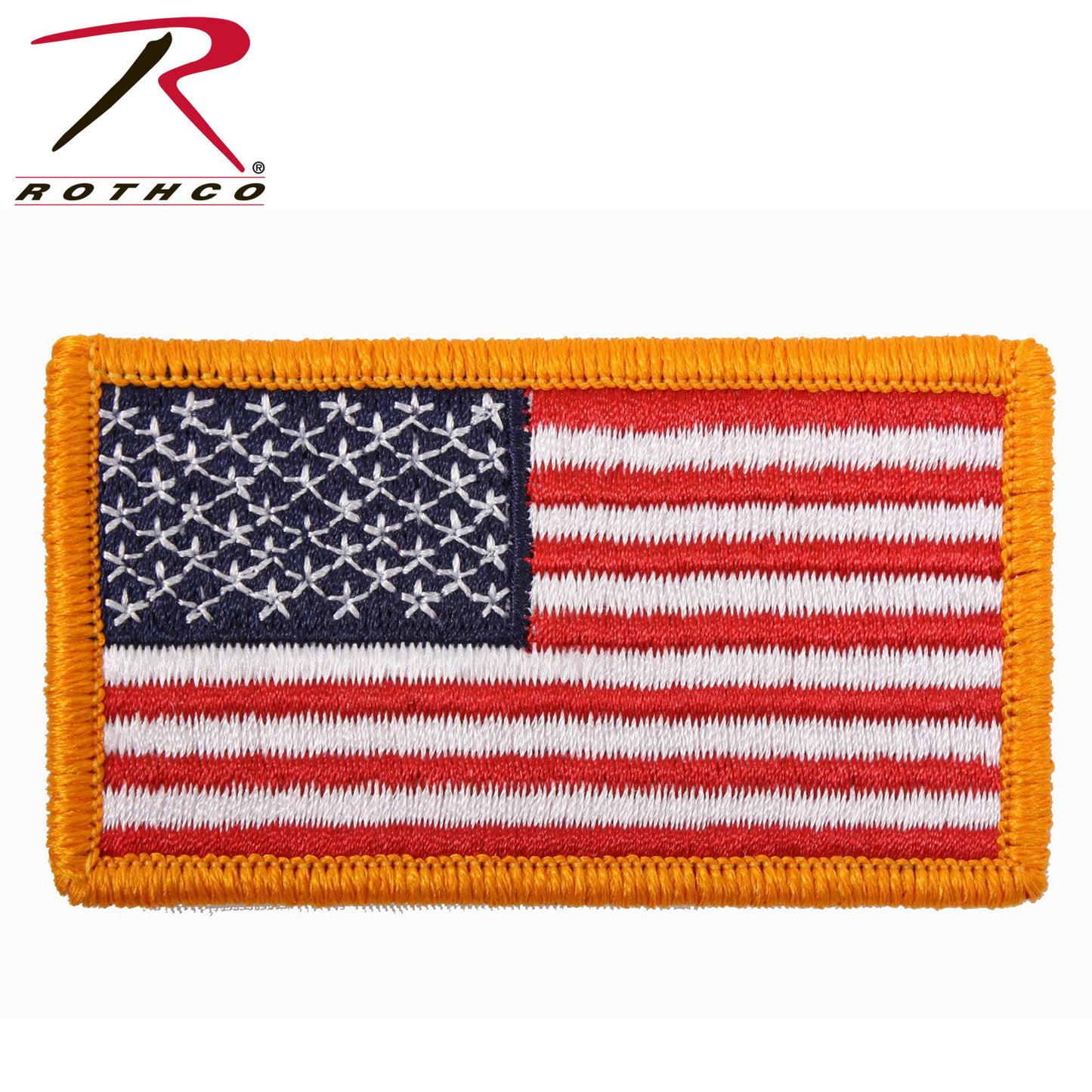 Rothco American Flag Patch - Hook Back