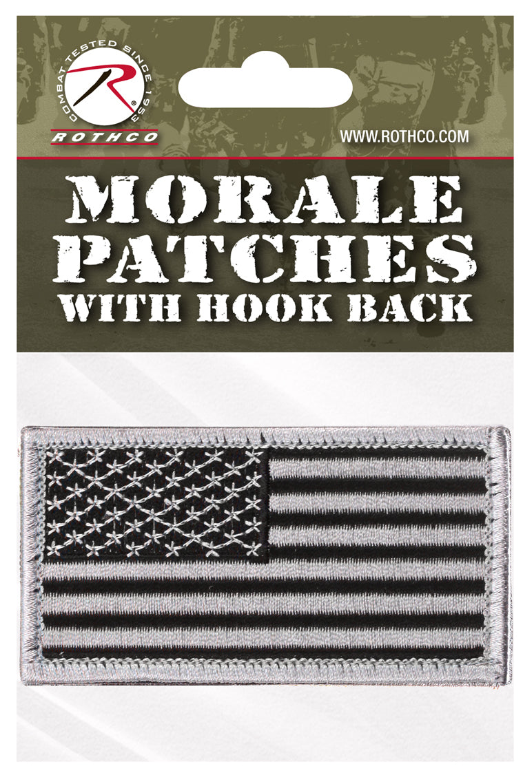 Rothco American Flag Patch - Hook Back