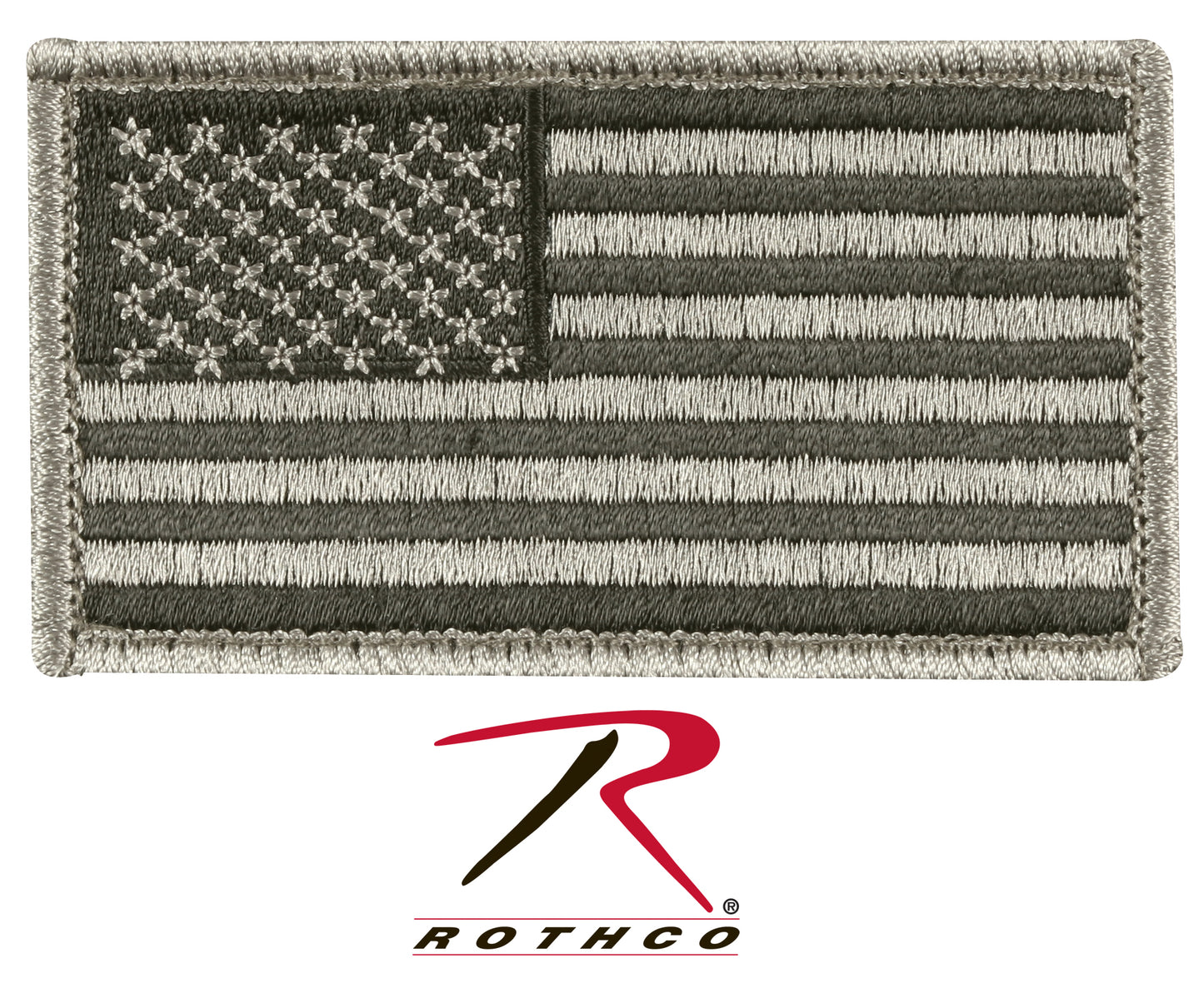 Rothco American Flag Patch - Hook Back