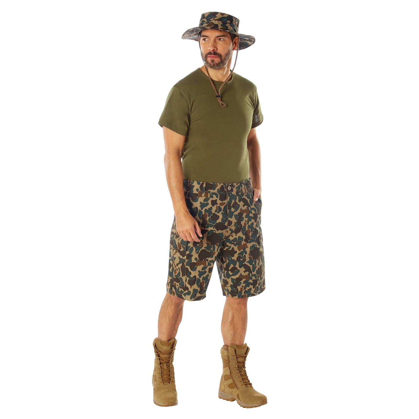 Rothco X Bear Archery Fred Bear Camo BDU Cargo Shorts