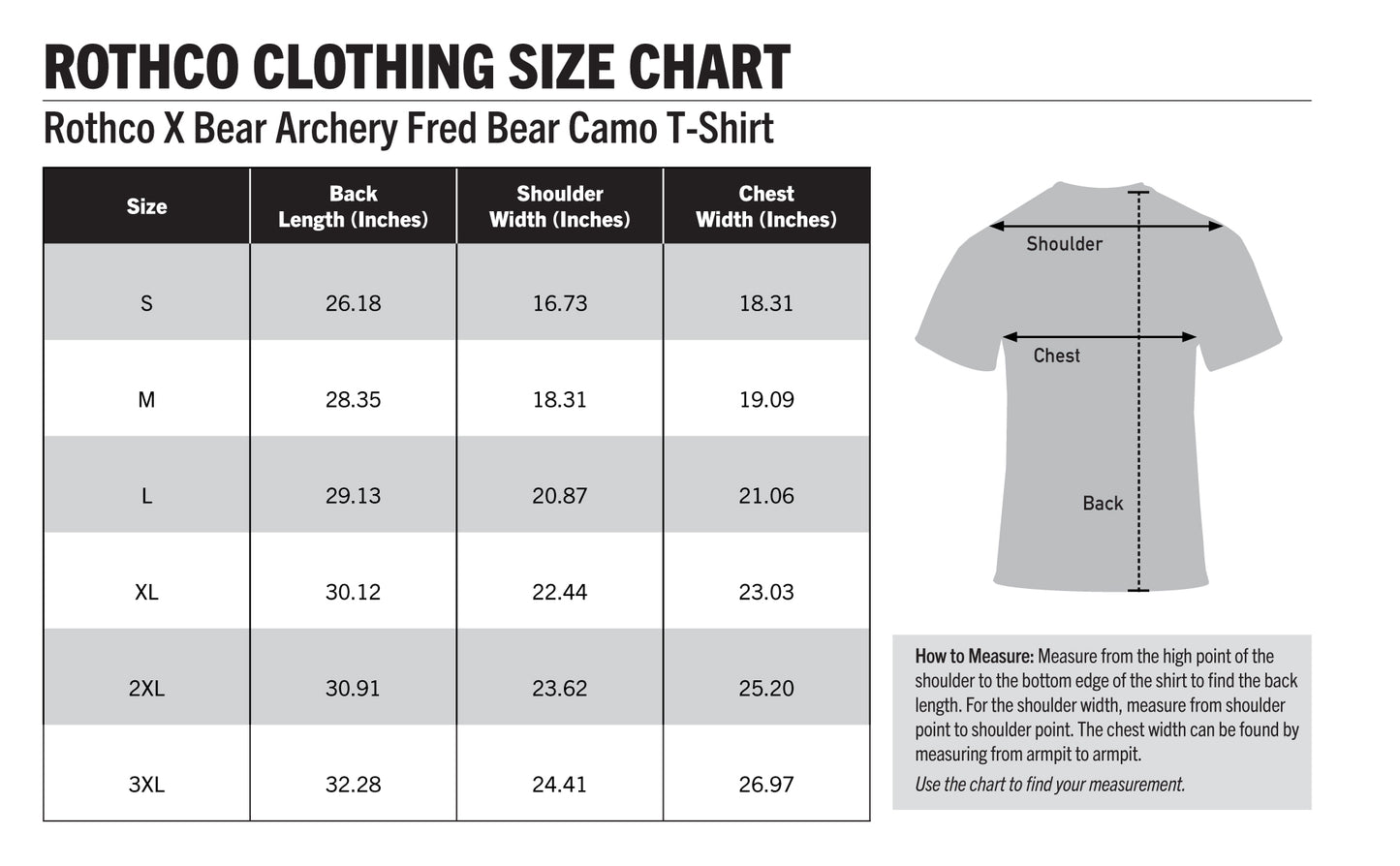 Rothco X Bear Archery Fred Bear Camo T-Shirt