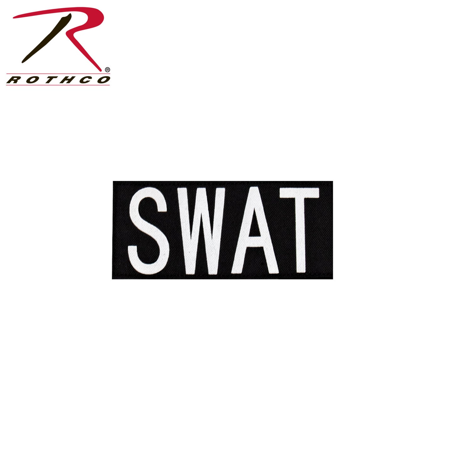 Rothco SWAT Patch With Hook Back