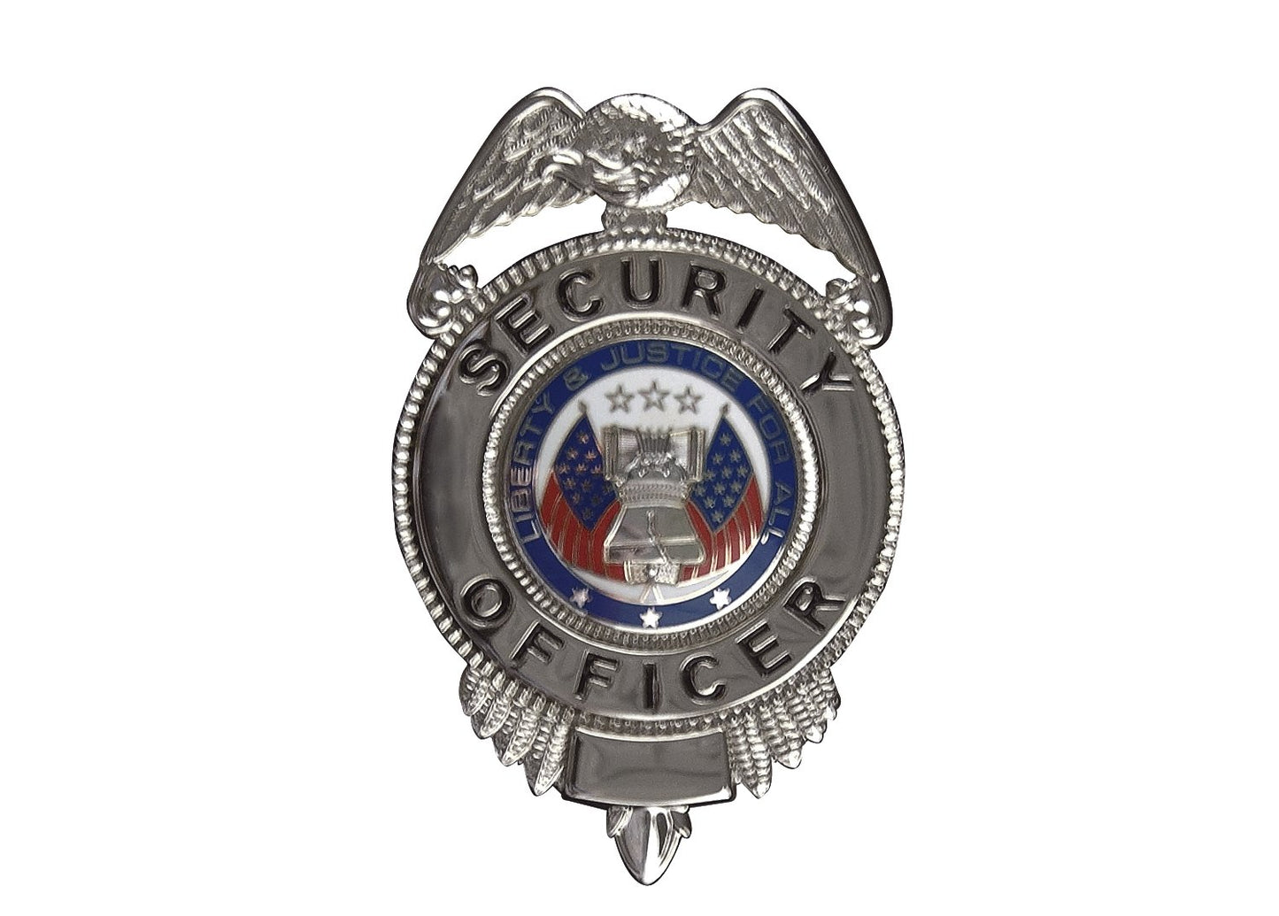 Rothco Security Officer Badge With Flags