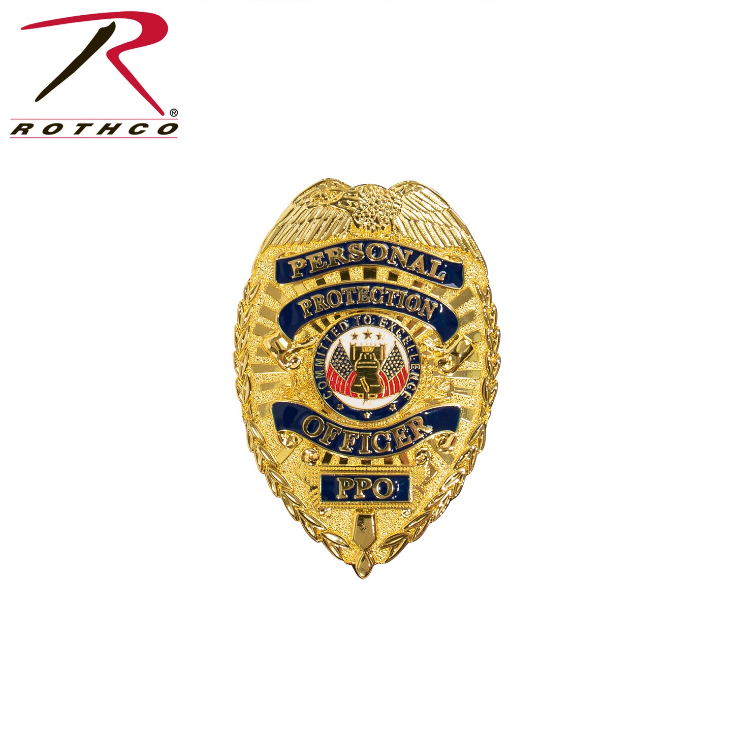 Rothco Personal Protection Officer (PPO) Badge