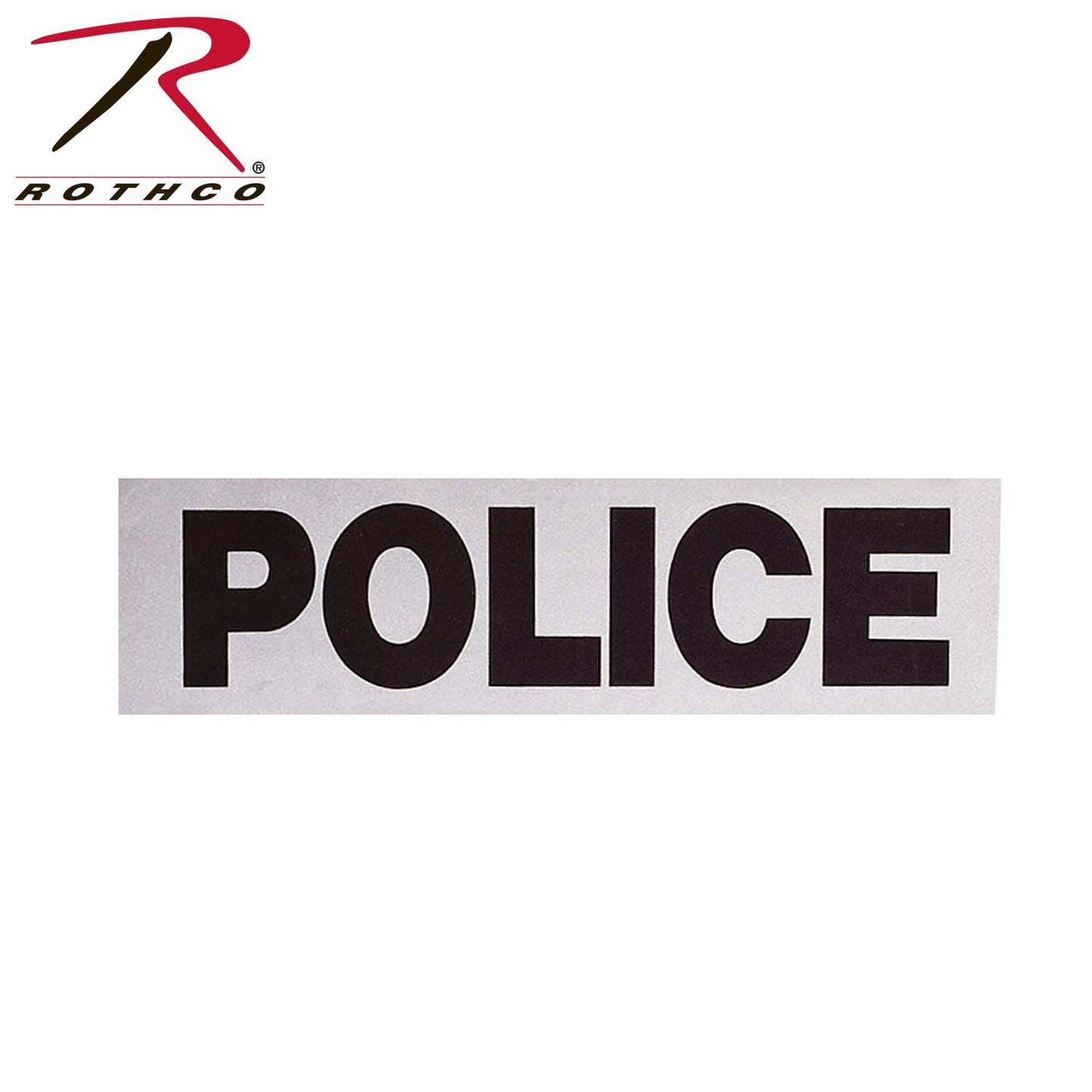 Rothco Reflective Police Patch