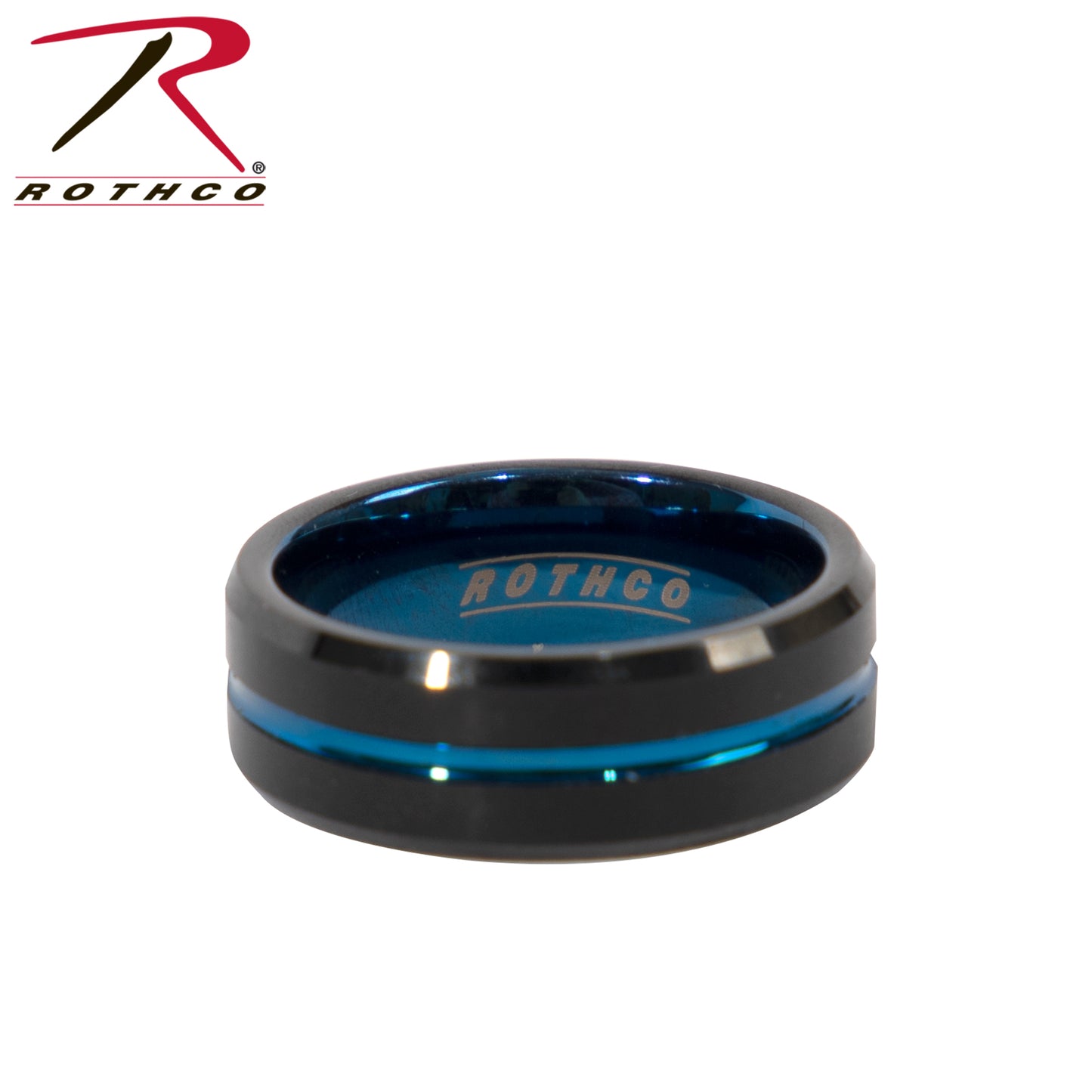 Rothco Tungsten Carbide Thin Blue Line Ring