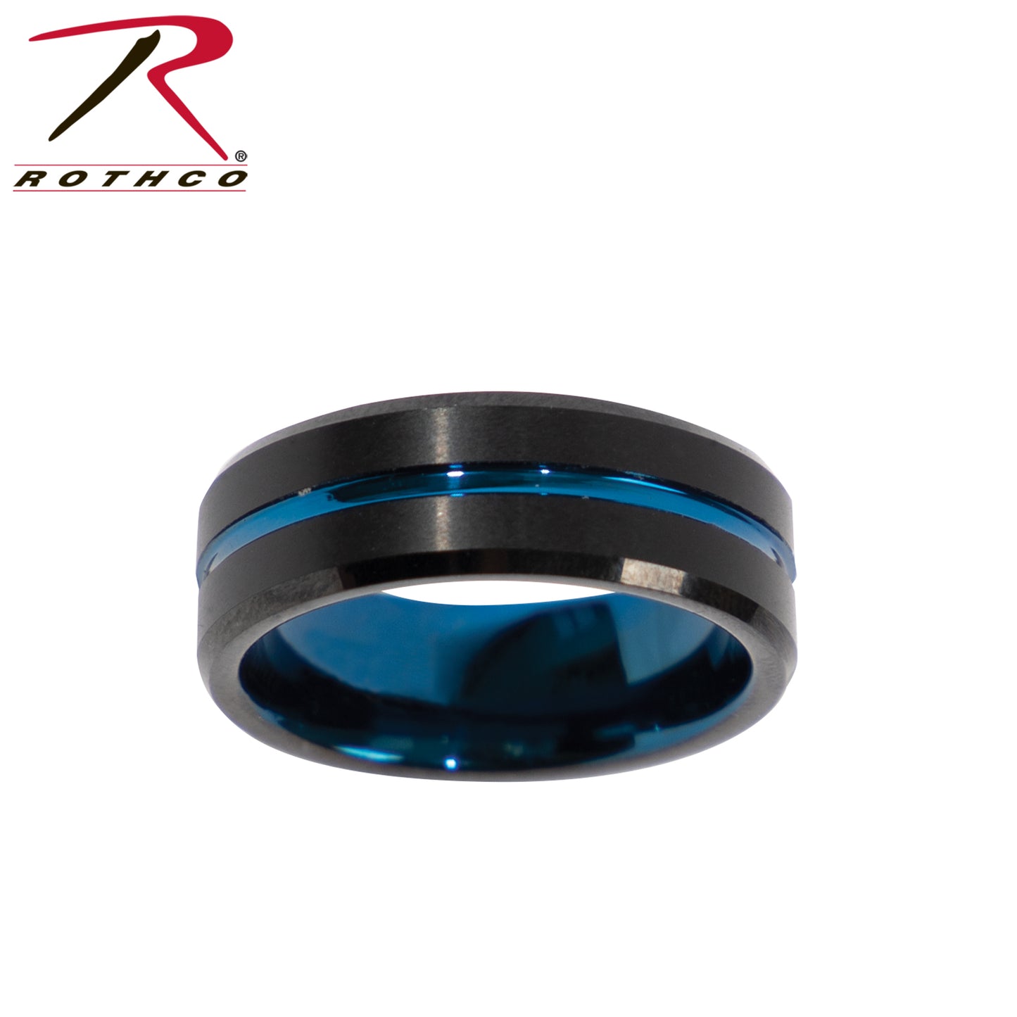 Rothco Tungsten Carbide Thin Blue Line Ring