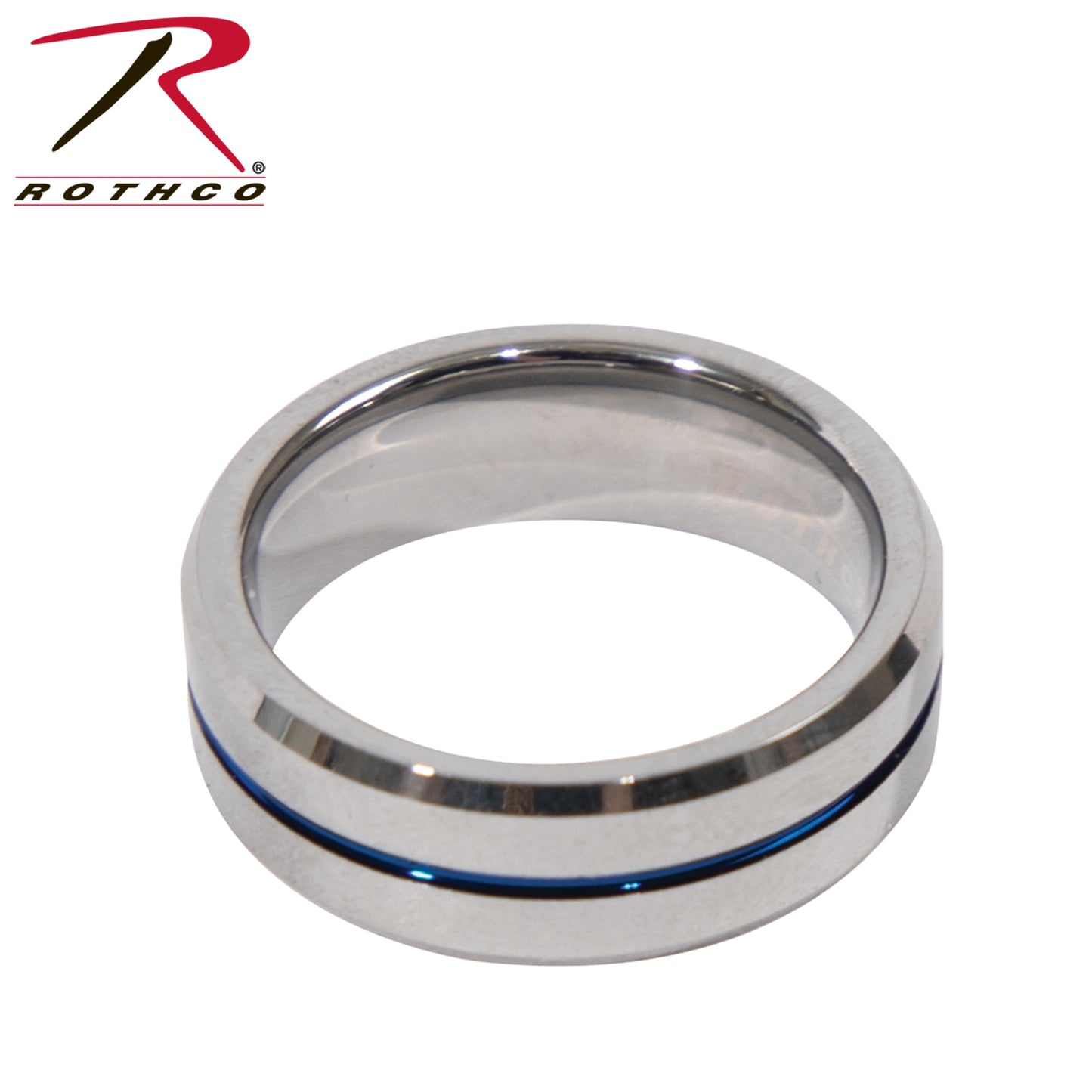 Rothco Tungsten Carbide Thin Blue Line Ring