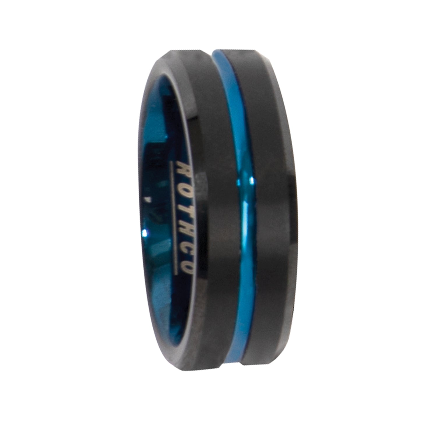 Rothco Tungsten Carbide Thin Blue Line Ring