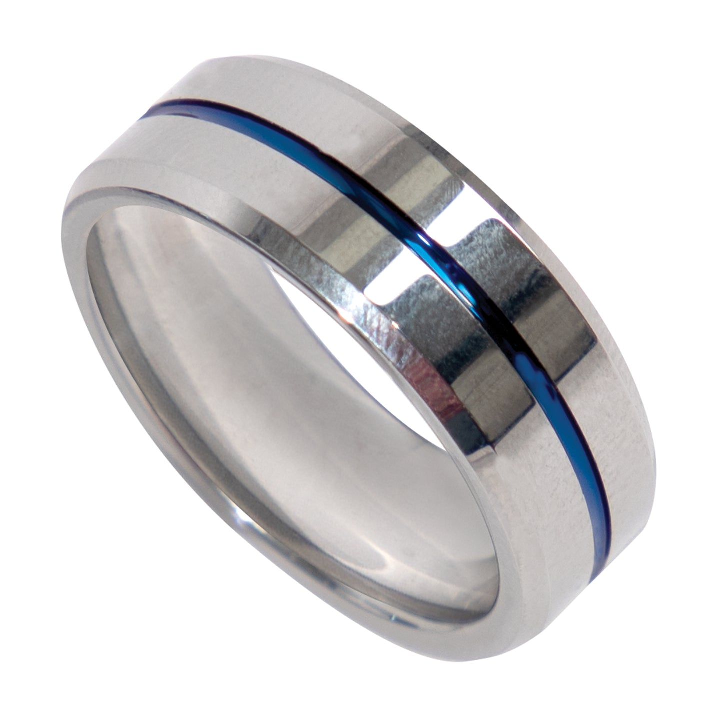 Rothco Tungsten Carbide Thin Blue Line Ring