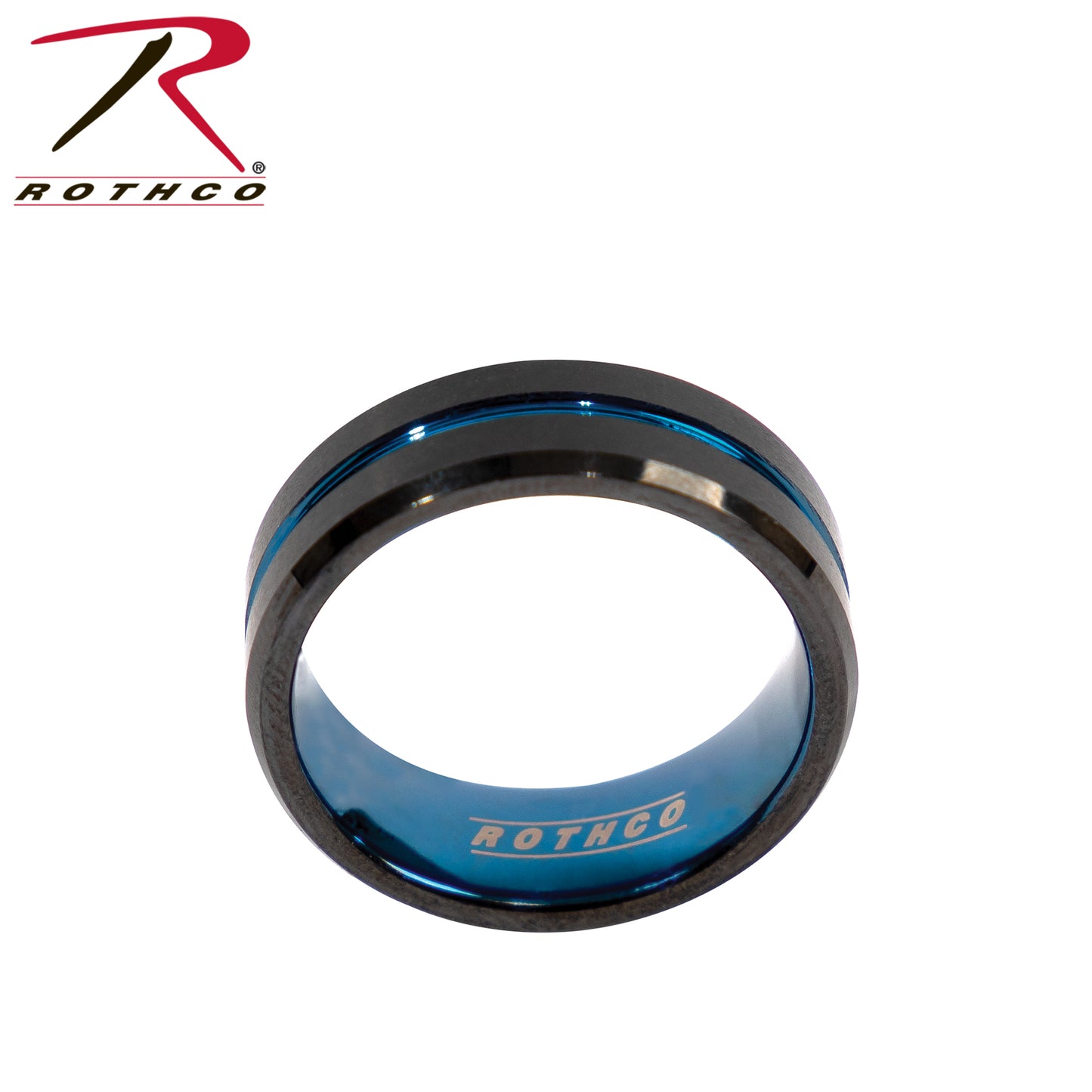 Rothco Tungsten Carbide Thin Blue Line Ring