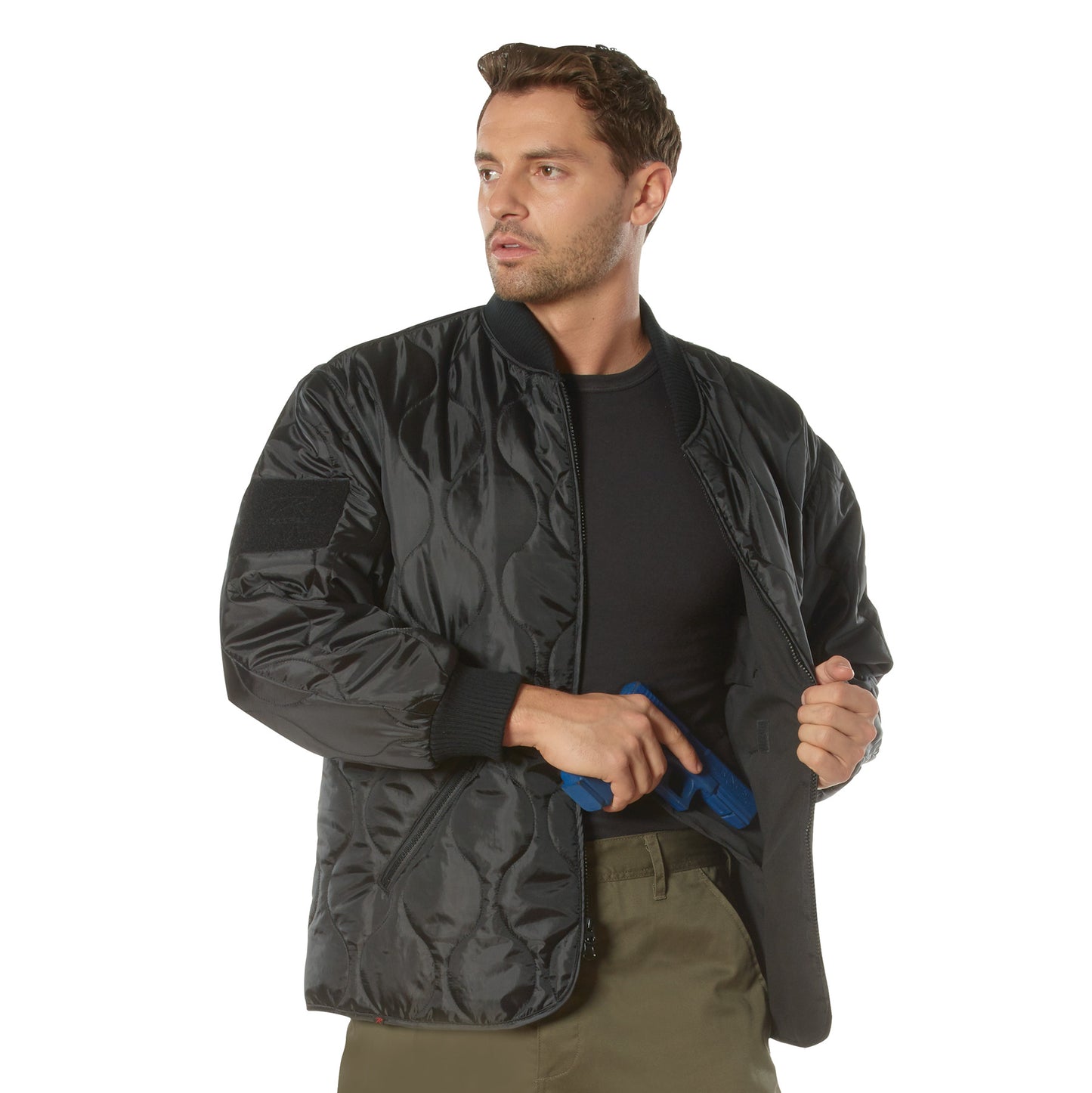 Rothco Concealed Carry Quilted Woobie Jacket