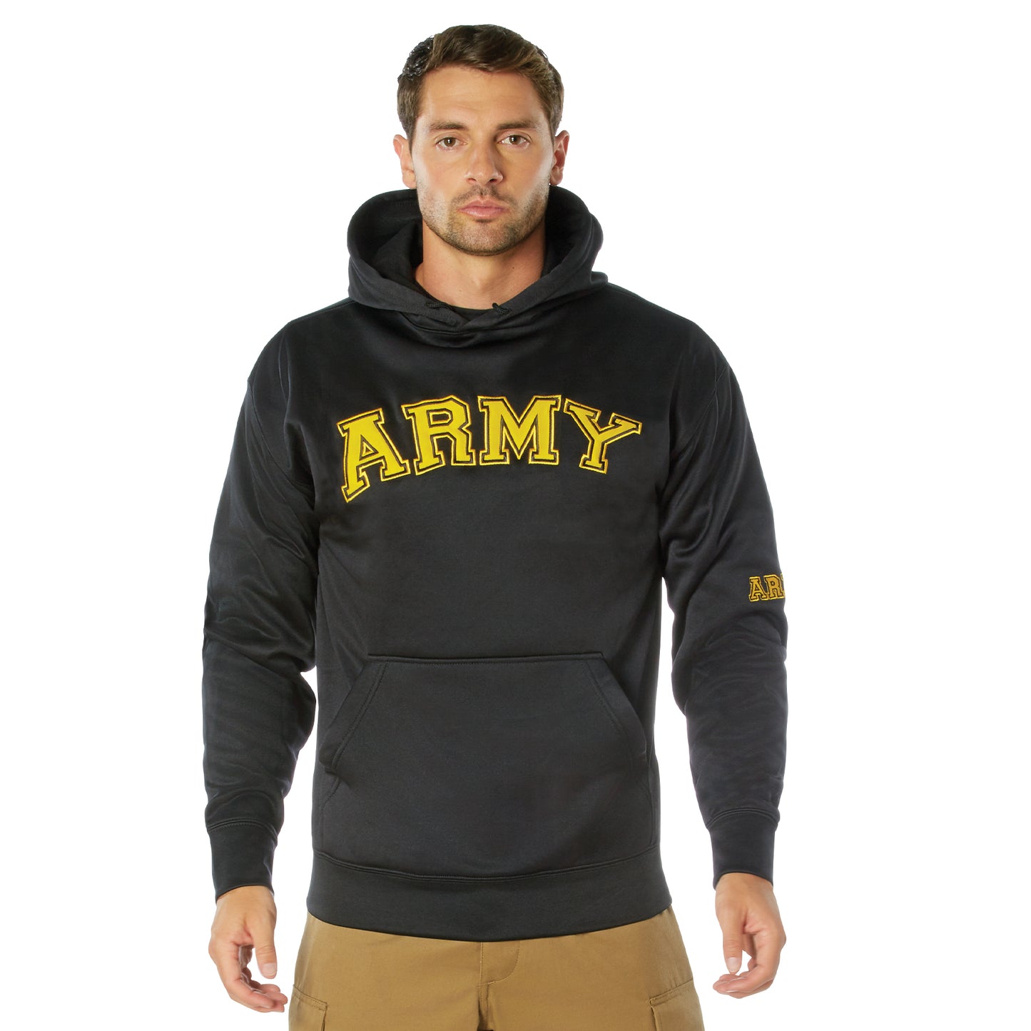 Rothco Army Pullover Hoodie - Black