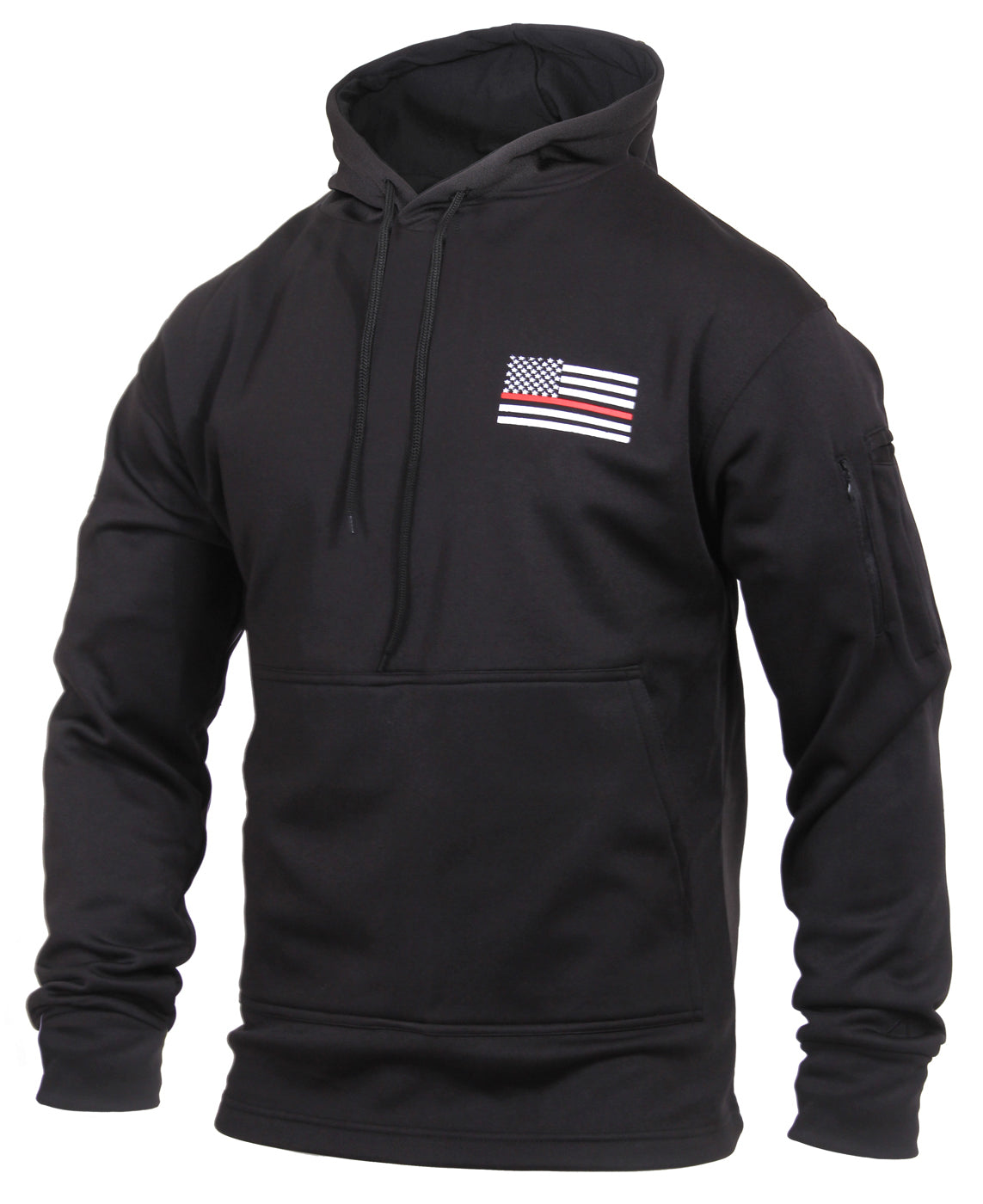 Rothco Concealed Carry Thin Red Line Hoodie