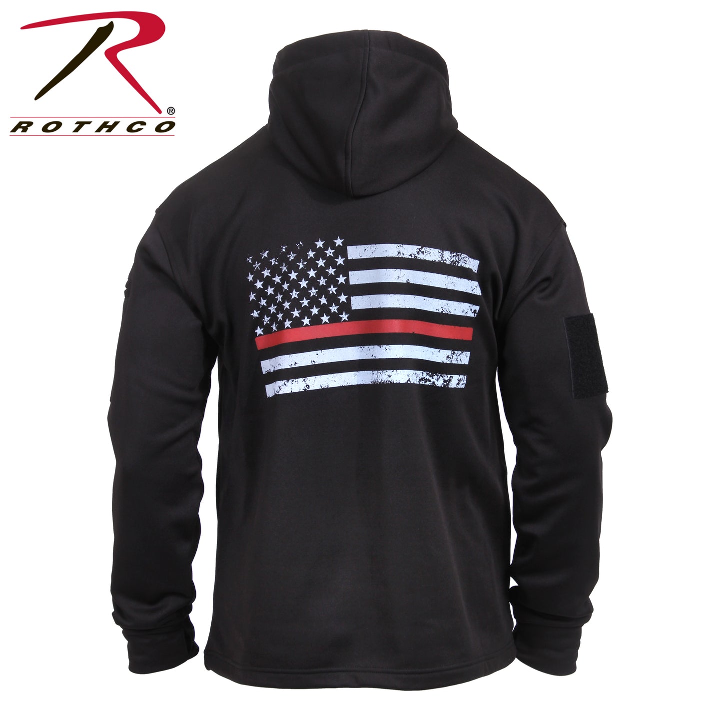 Rothco Concealed Carry Thin Red Line Hoodie