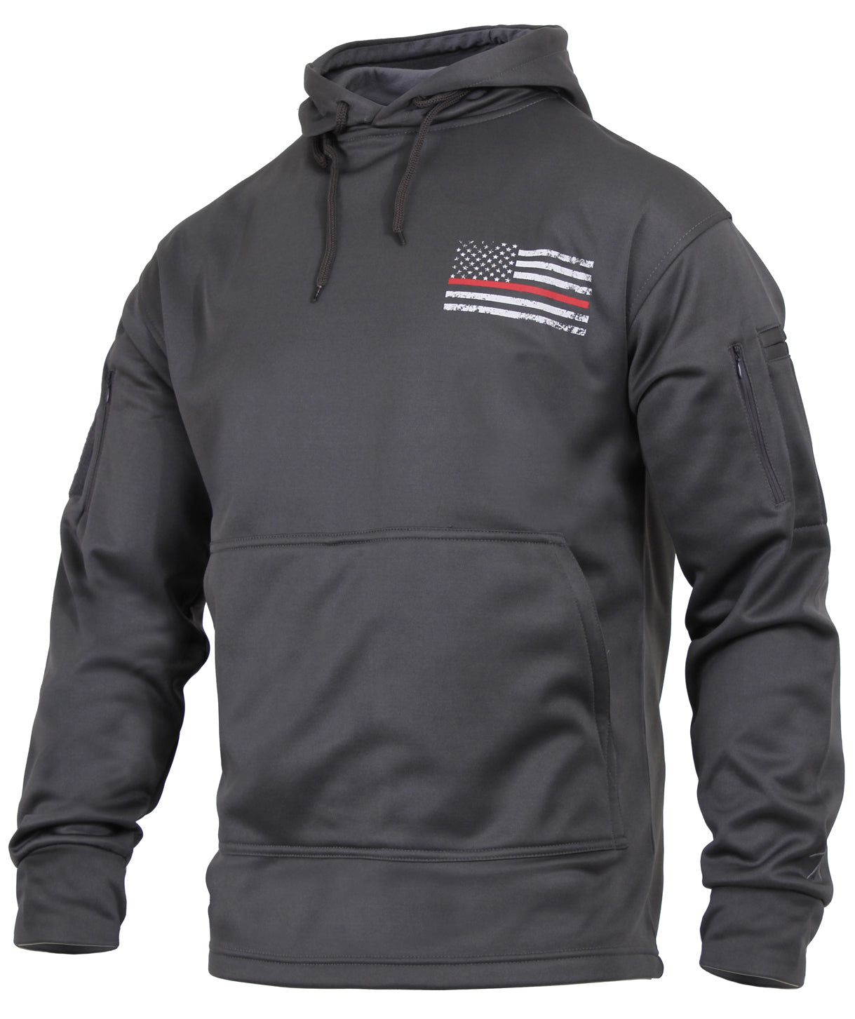 Rothco Concealed Carry Thin Red Line Hoodie